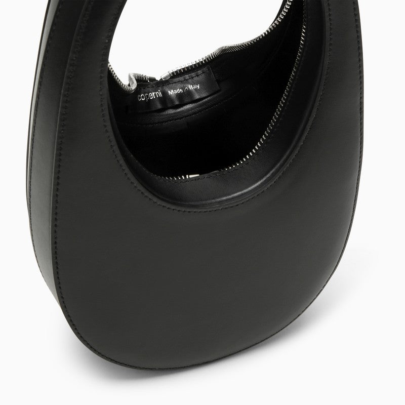 Coperni Mini Black Leather Swipe Bag Women