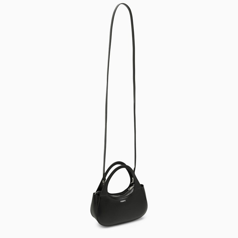 Coperni Micro Baguette Swipe Bag Black Leather Women