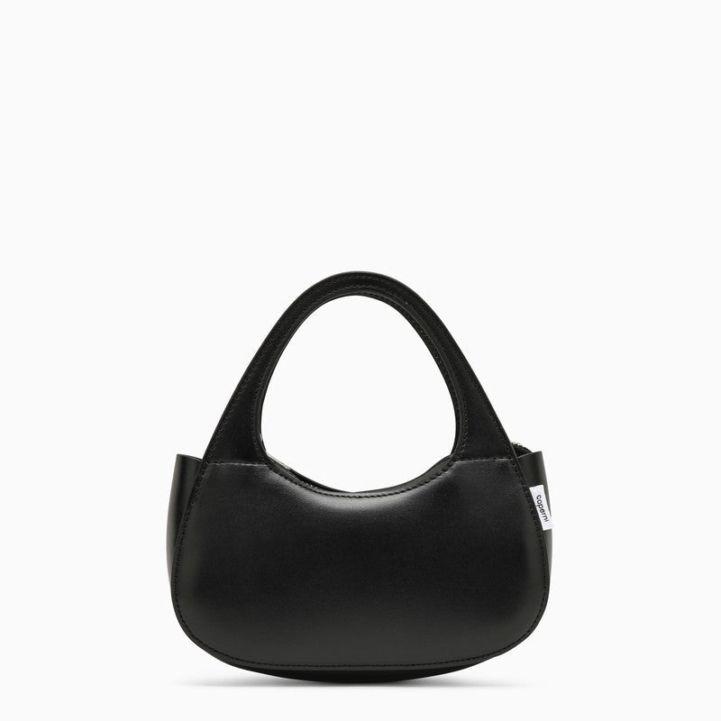 Coperni Micro Baguette Swipe Bag Black Leather Women