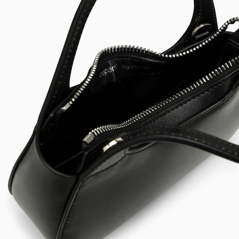 Coperni Micro Baguette Swipe Bag Black Leather Women