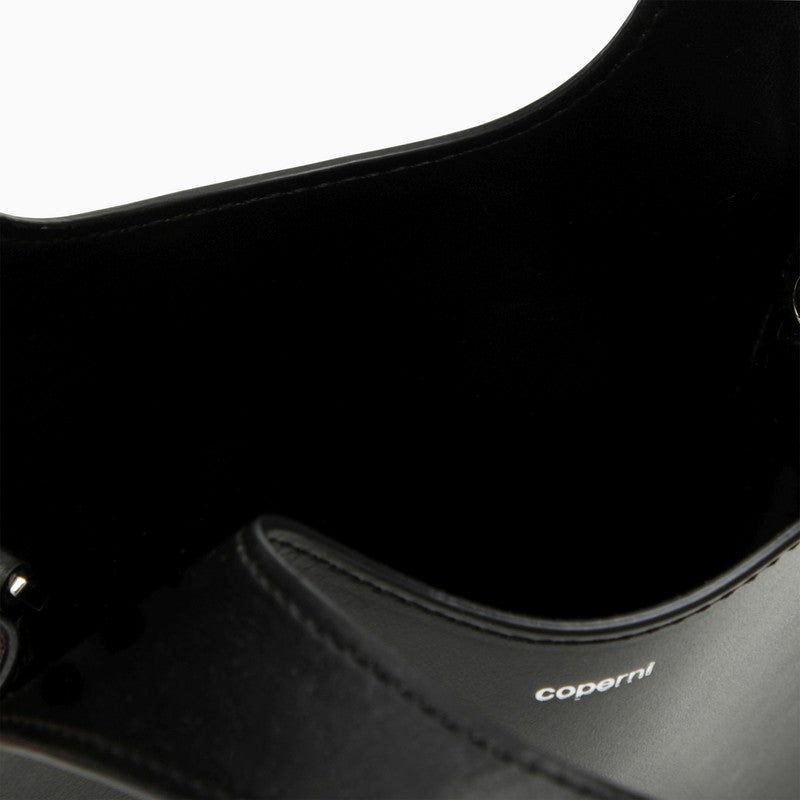 Coperni Micro Swipe Tote Bag Black Leather Women