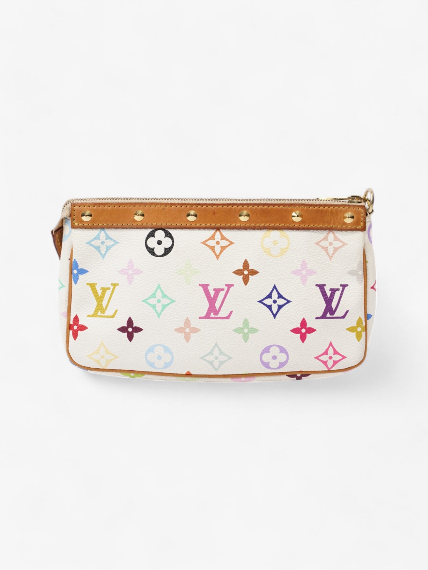 Louis Vuitton Pochette Accessoires Monogram Multicolour / White Canvas