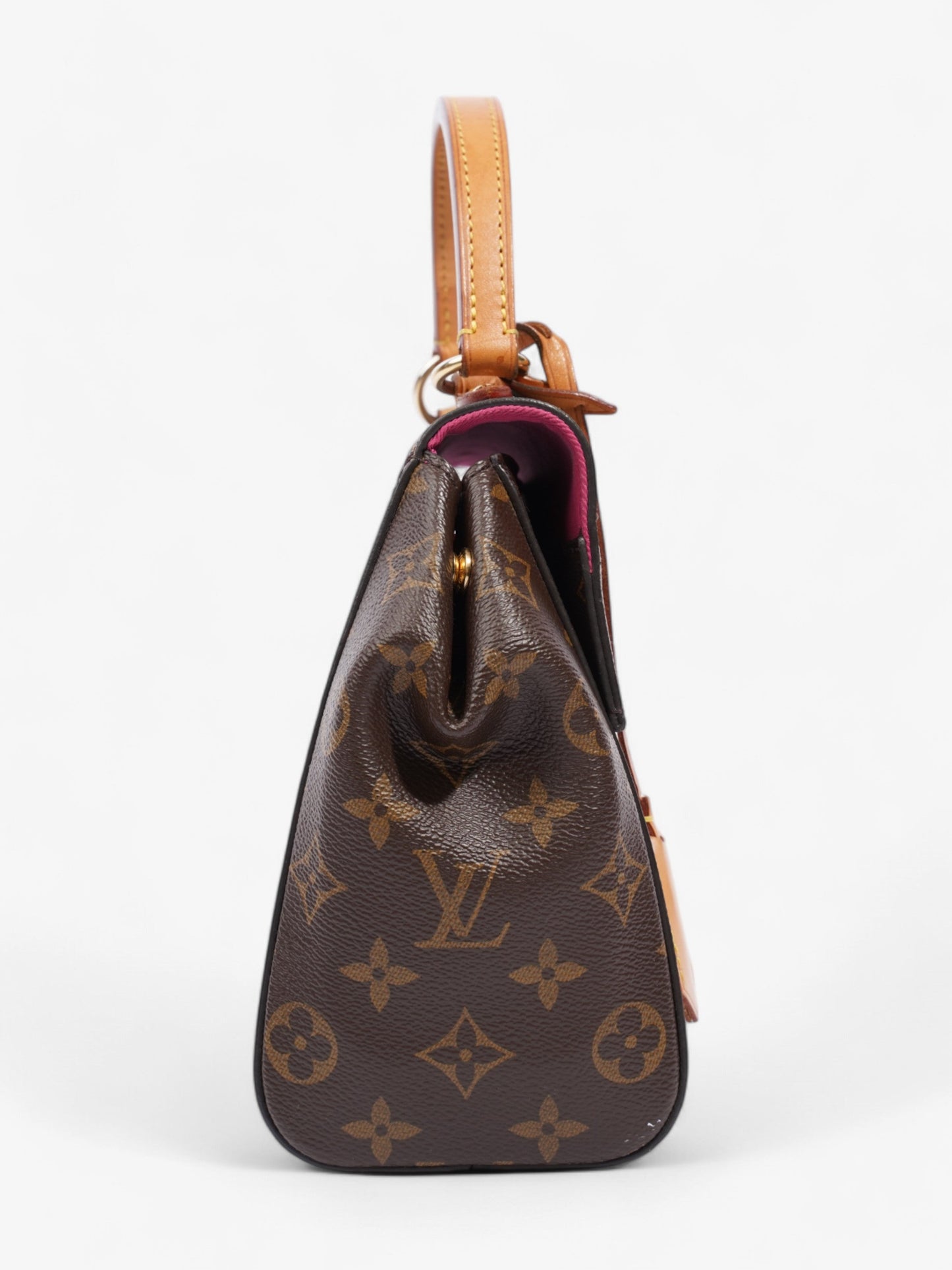 Louis Vuitton Cluny Monogram / Fuschia Coated Canvas BB