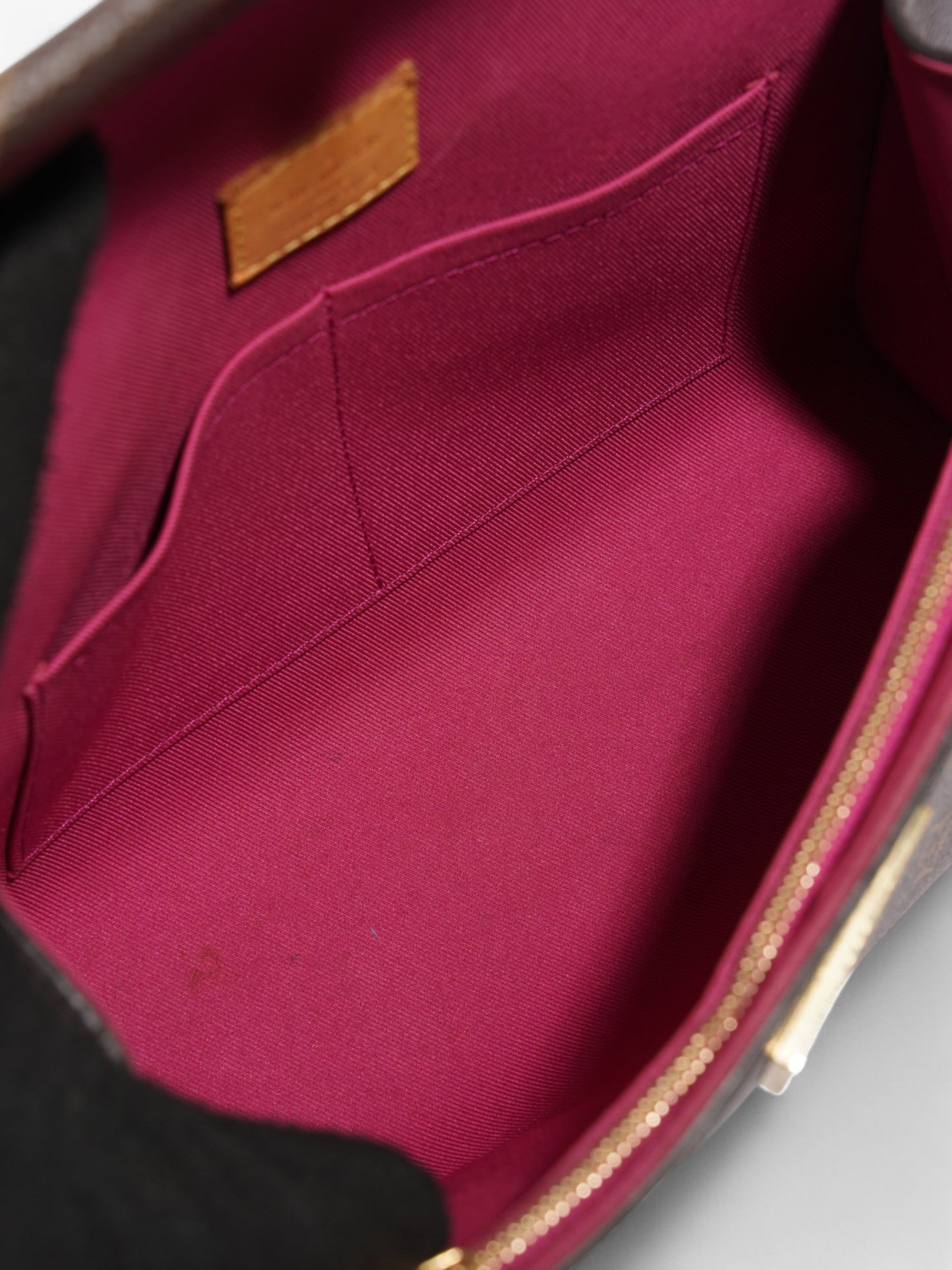 Louis Vuitton Cluny Monogram / Fuschia Coated Canvas BB