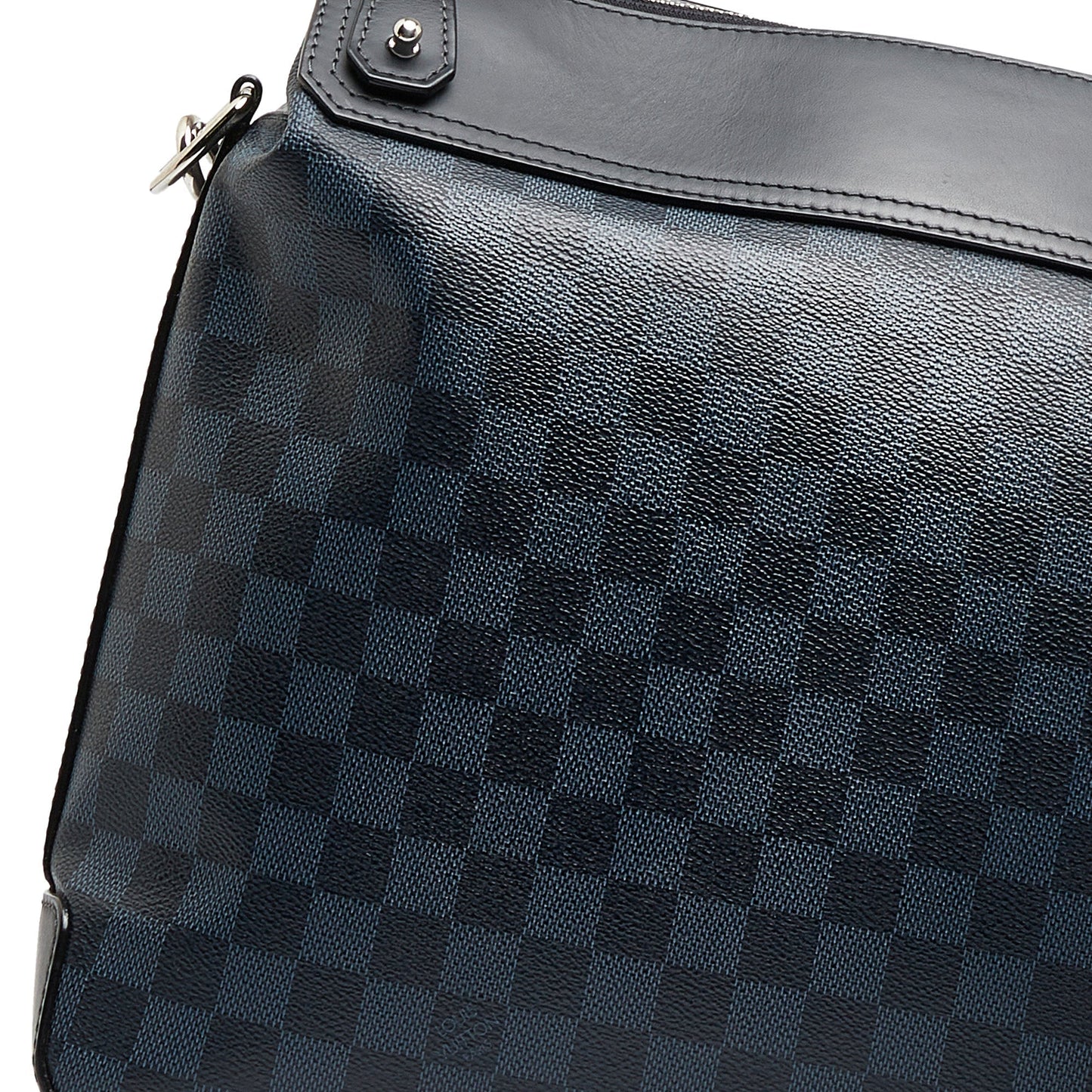 Blue Louis Vuitton Damier Cobalt Greenwich Messenger Crossbody Bag