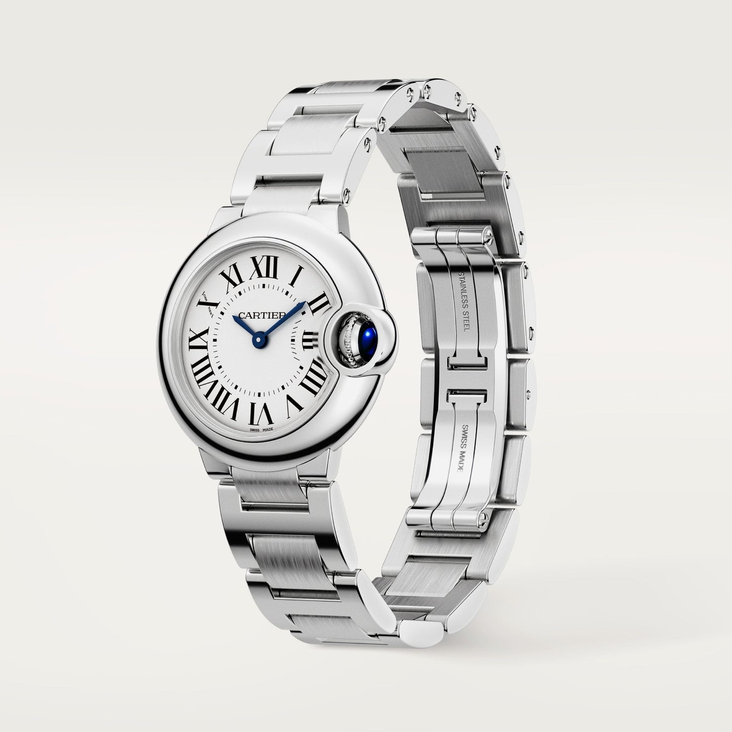 Ballon Bleu de Cartier Steel 28mm Watch WSBB0067