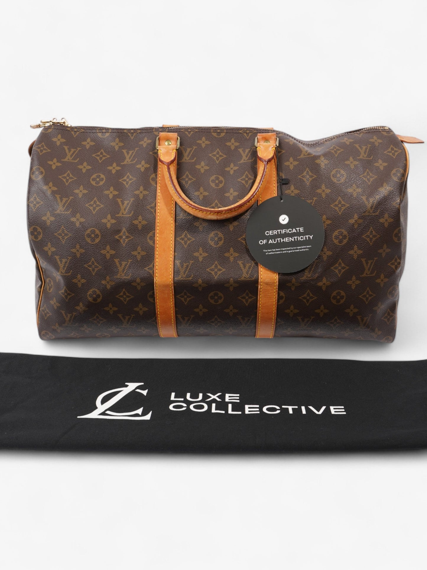 Louis Vuitton Keepall Monogram Coated Canvas 50