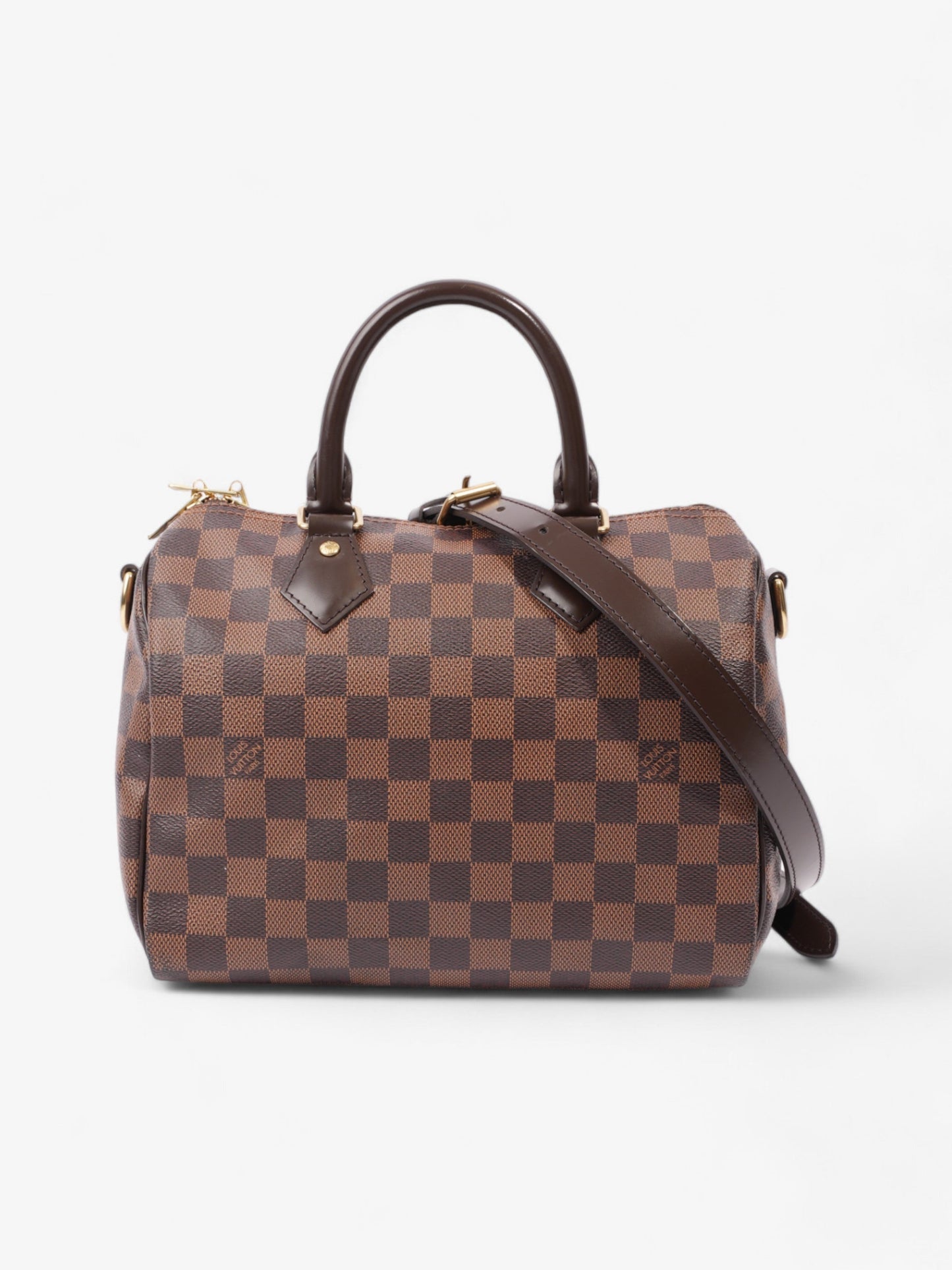 Louis Vuitton Speedy Bandouli猫re 25 Damier Ebene Coated Canvas