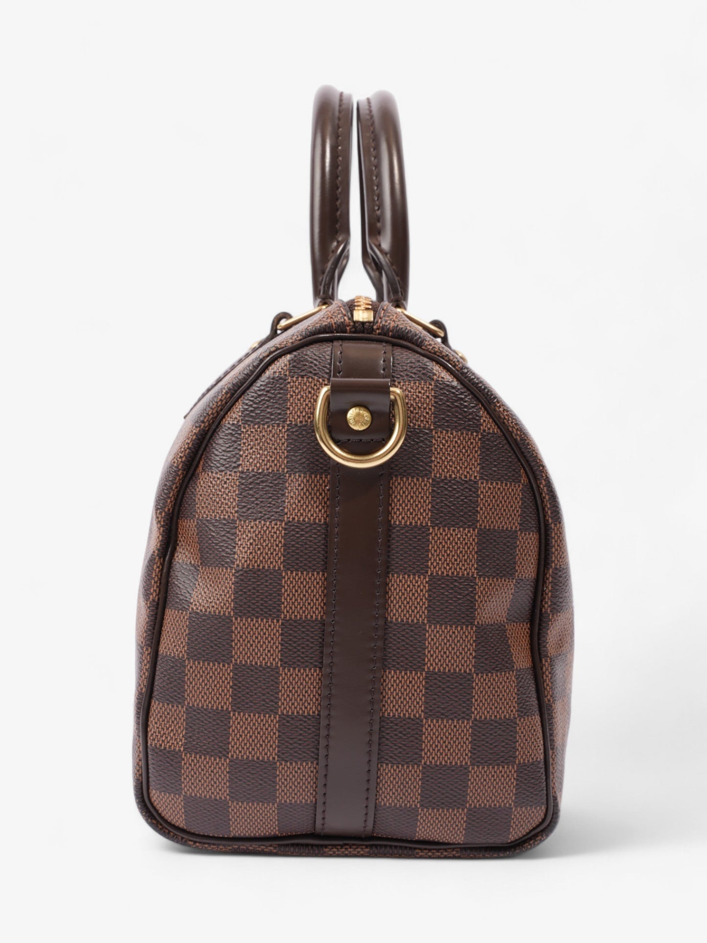 Louis Vuitton Speedy Bandouli猫re 25 Damier Ebene Coated Canvas
