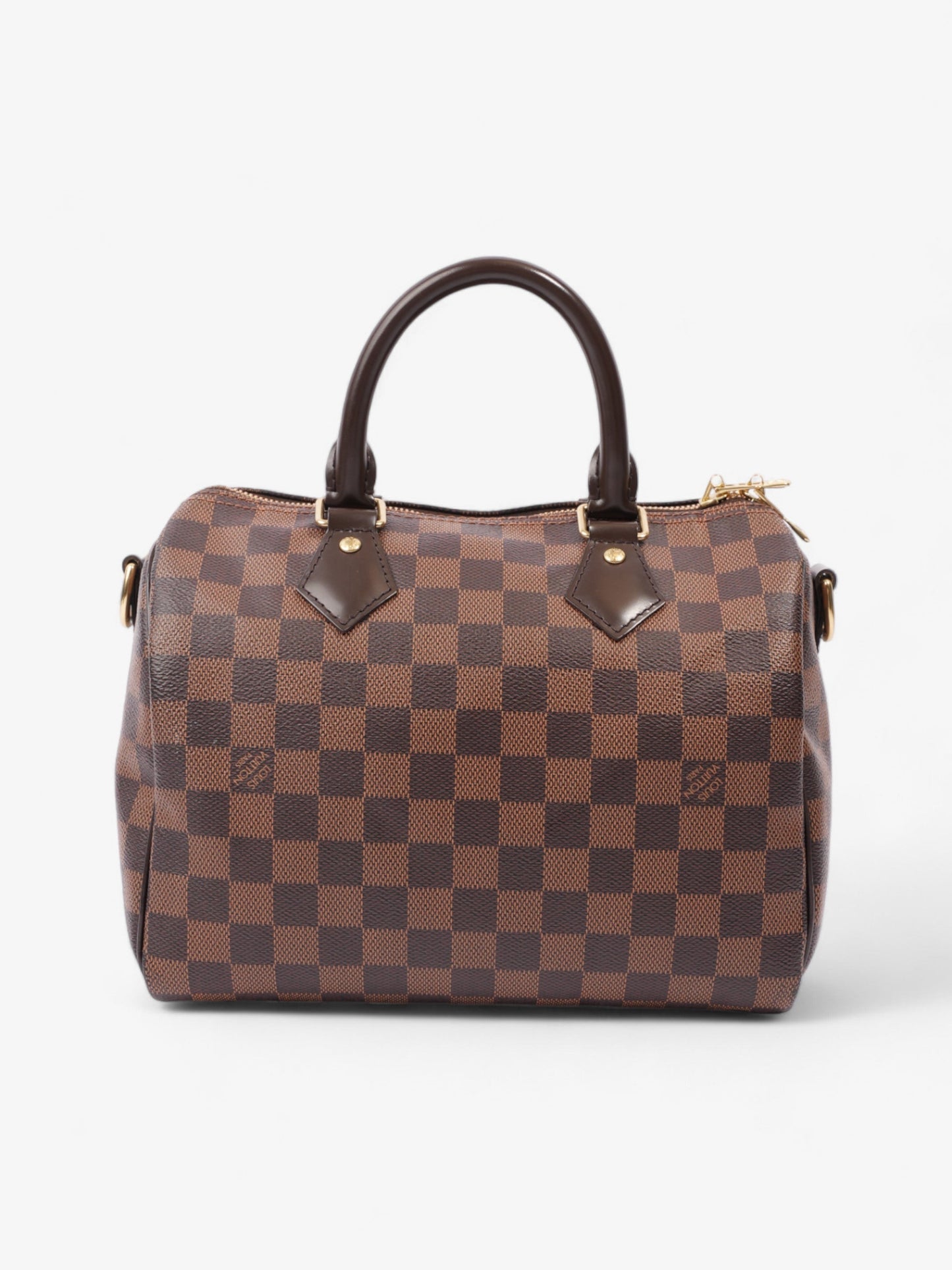 Louis Vuitton Speedy Bandouli猫re 25 Damier Ebene Coated Canvas