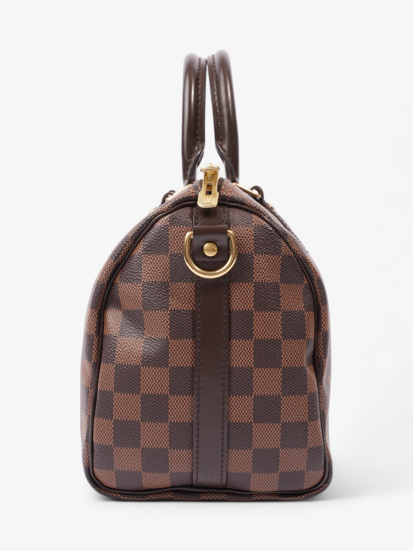 Louis Vuitton Speedy Bandouli猫re 25 Damier Ebene Coated Canvas