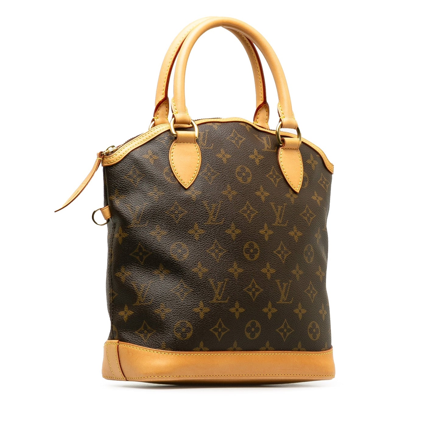 Brown Louis Vuitton Monogram Lockit PM Handbag