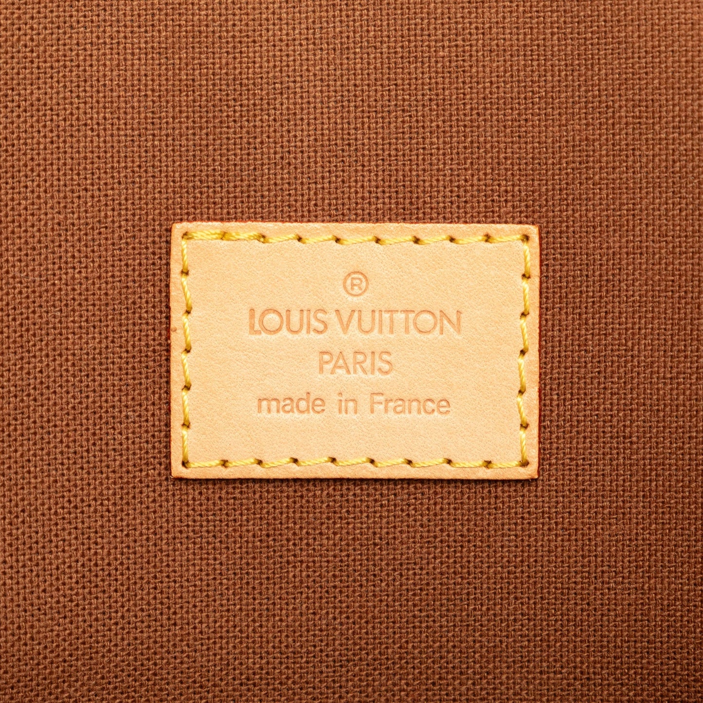 Brown Louis Vuitton Monogram Lockit PM Handbag