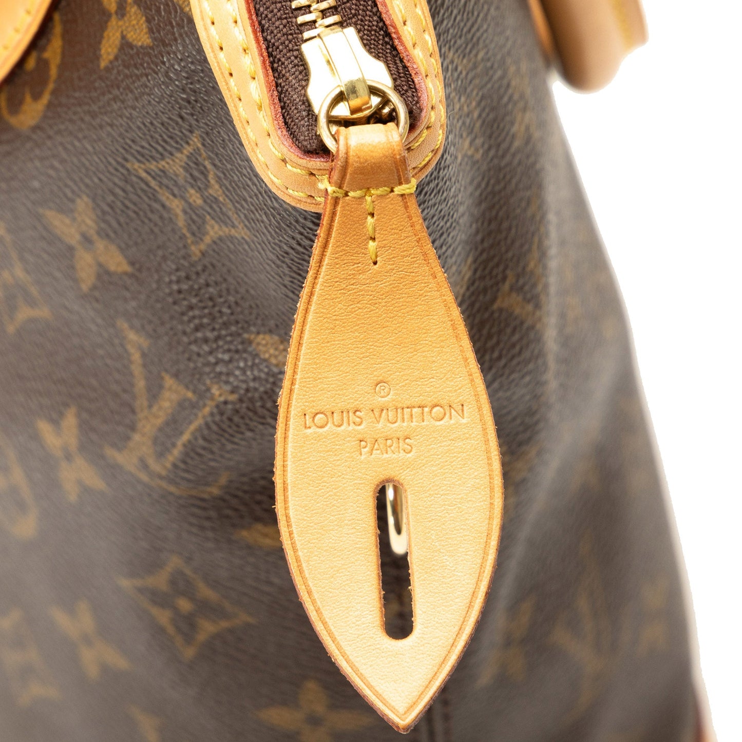 Brown Louis Vuitton Monogram Lockit PM Handbag