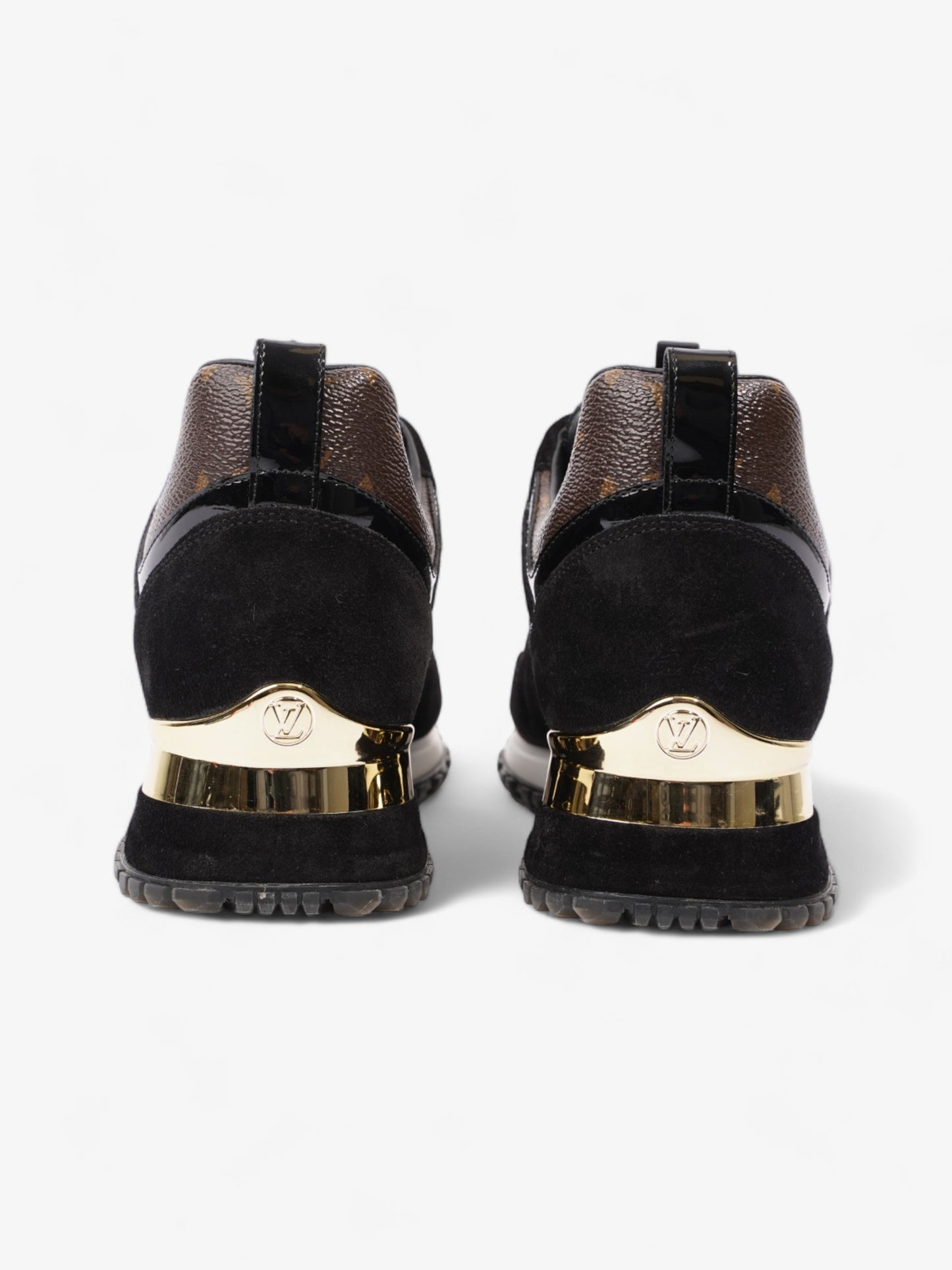 Louis Vuitton Run Away Black / Monogram Suede EU 36 UK 3