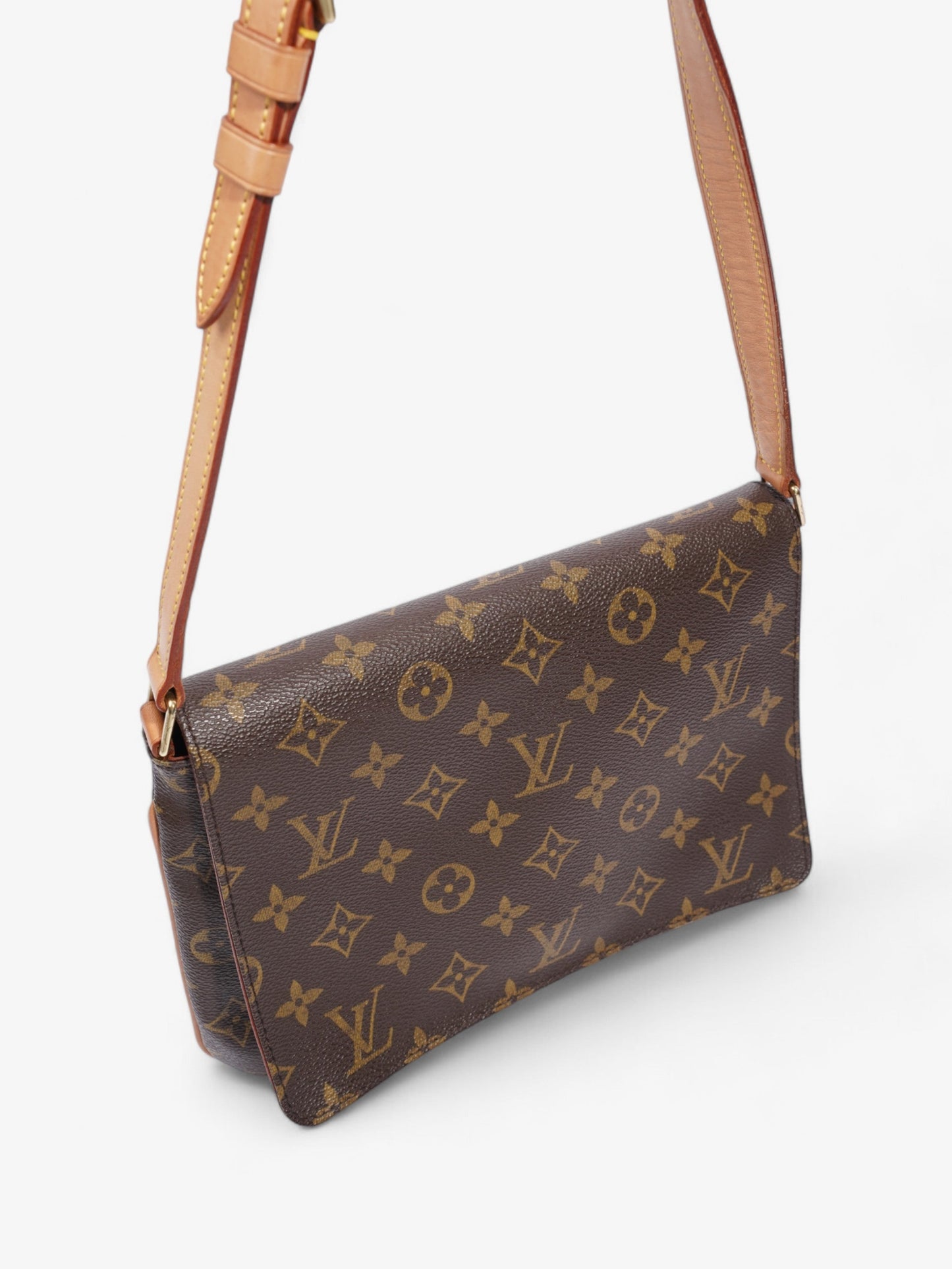 Louis Vuitton Musette Tango Monogram Coated Canvas