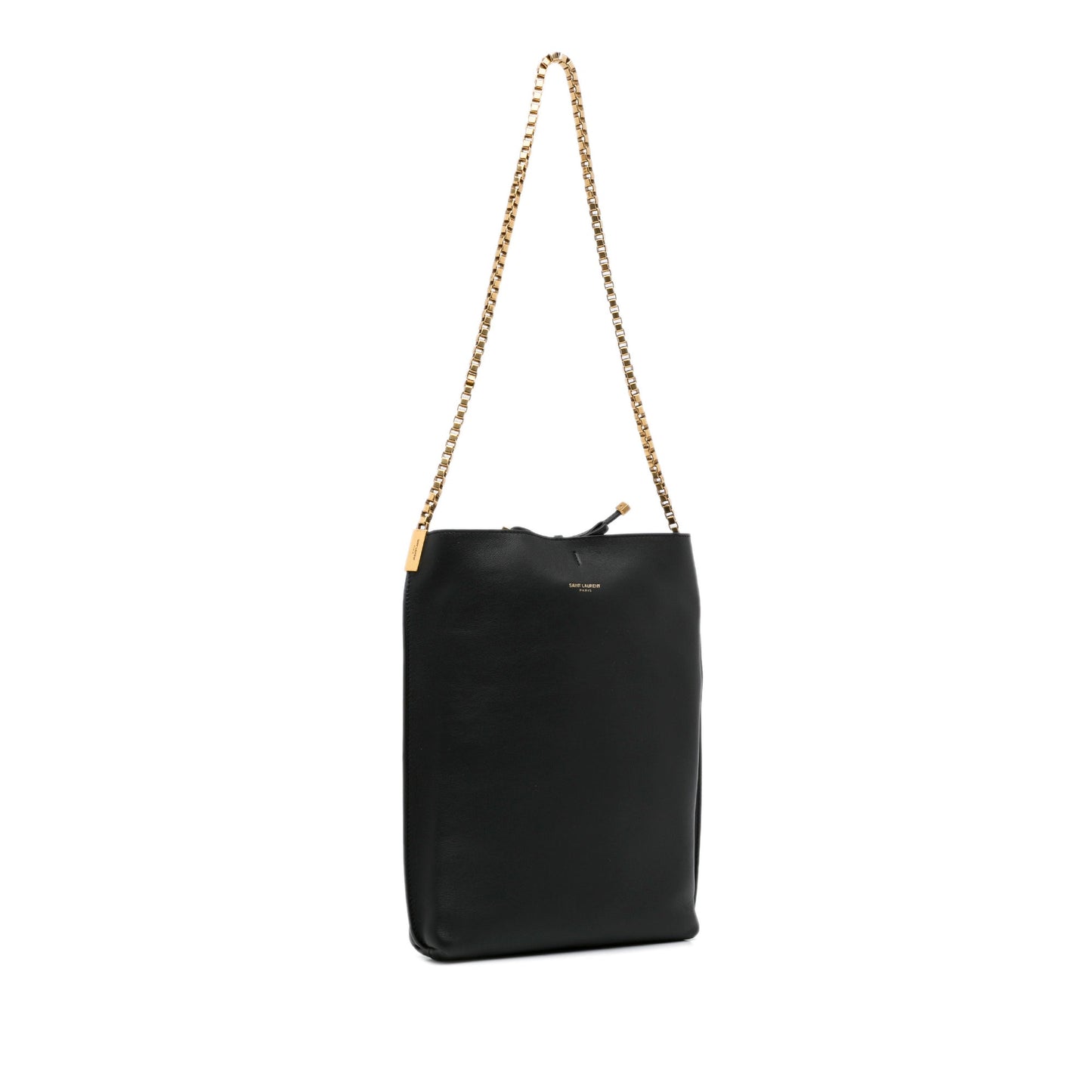 Black Saint Laurent Suzanne Chain Tote