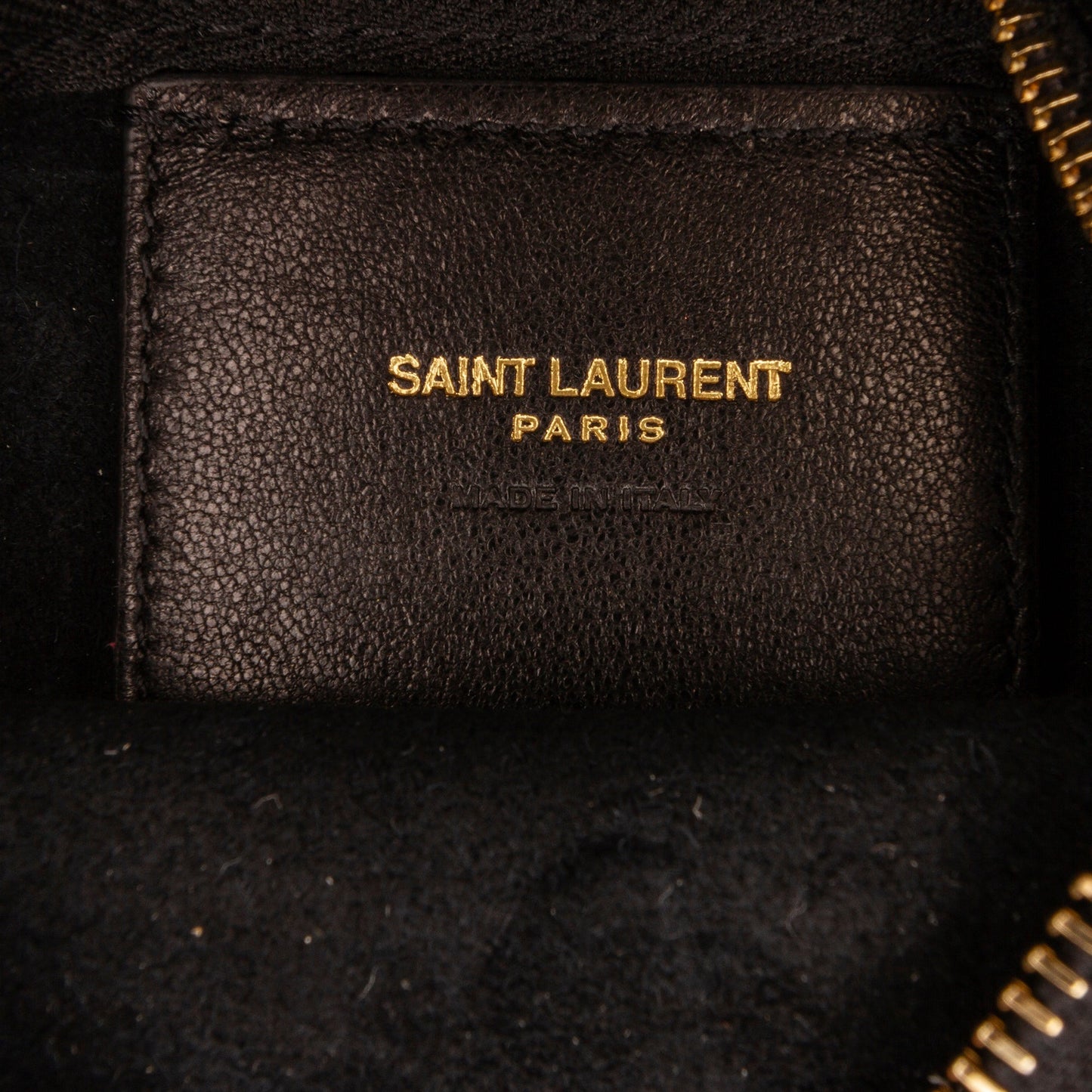 Black Saint Laurent Suzanne Chain Tote