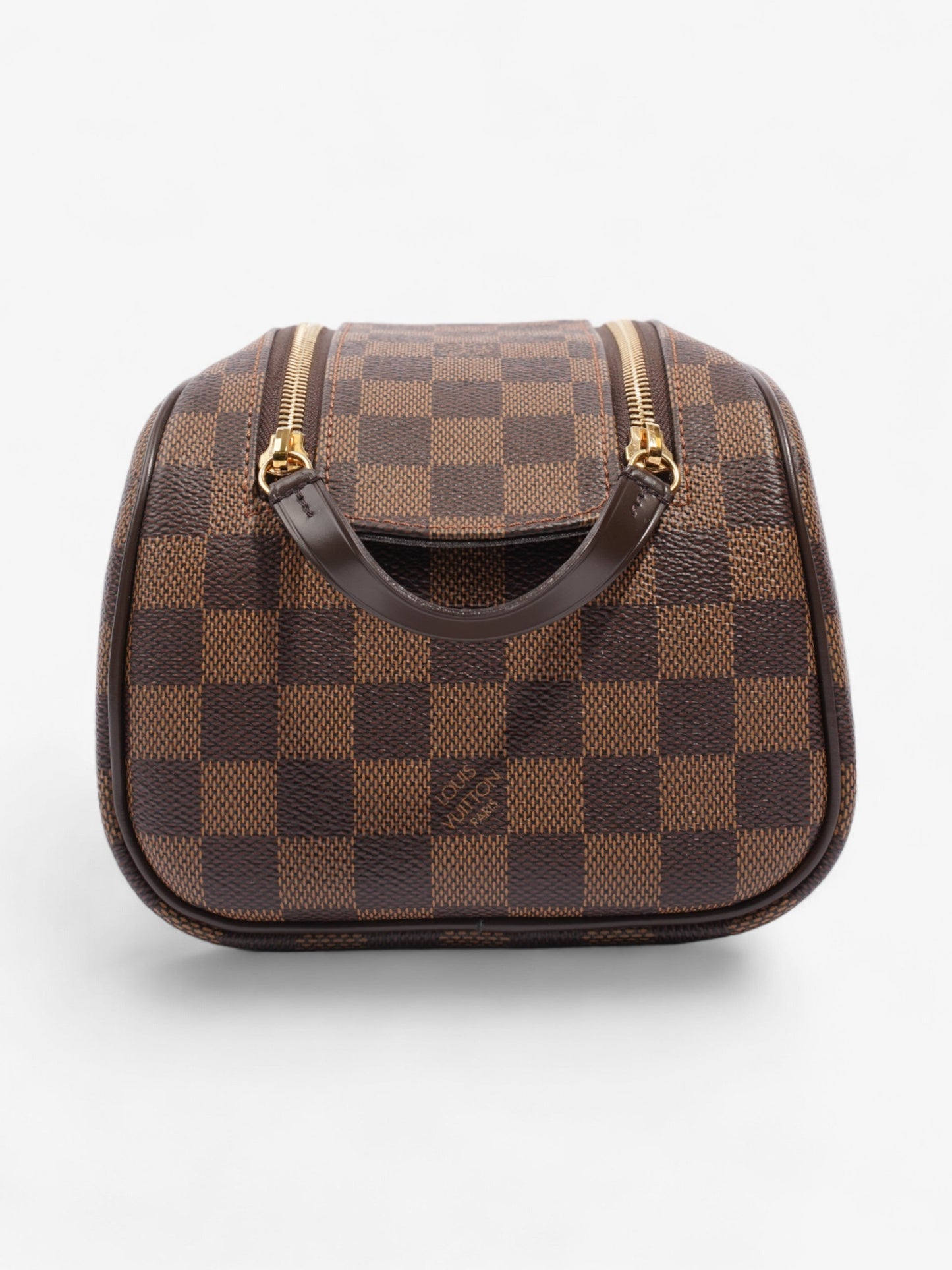 Louis Vuitton Trousse De Toilette Damier Ebene Coated Canvas