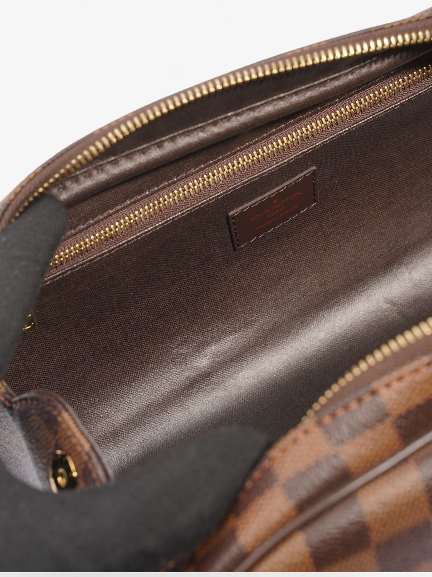 Louis Vuitton Trousse De Toilette Damier Ebene Coated Canvas