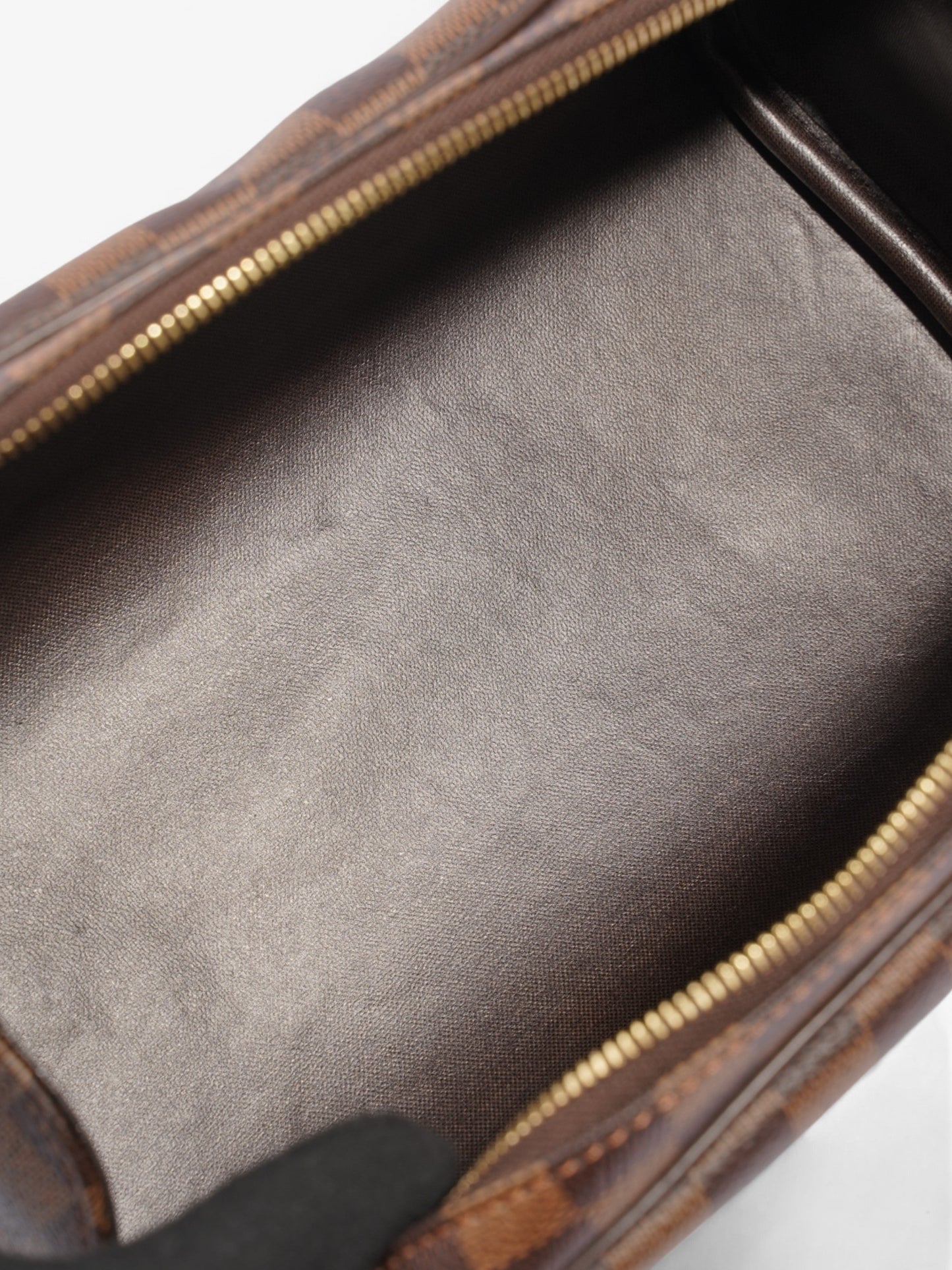Louis Vuitton Trousse De Toilette Damier Ebene Coated Canvas