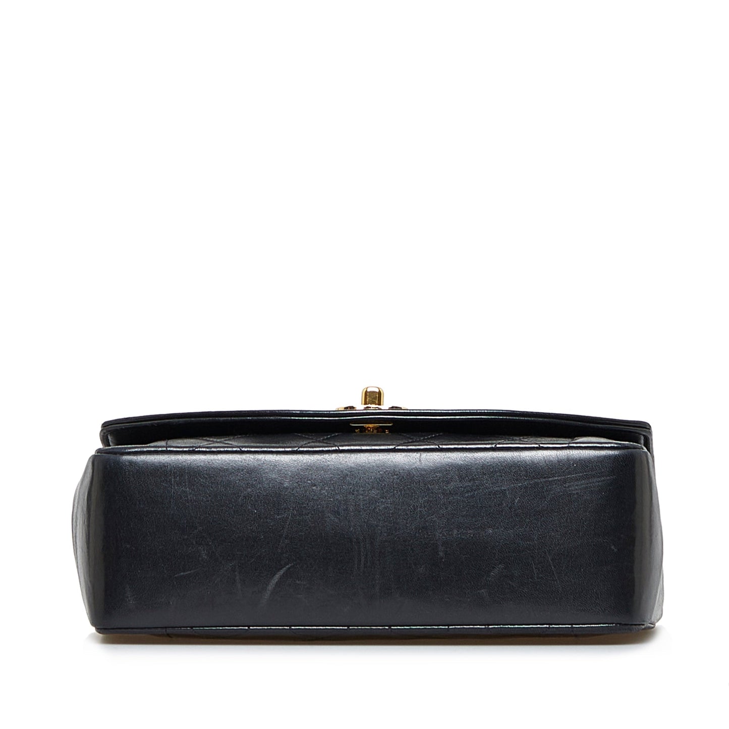 Chanel Diana Medium Black Lambskin Gold