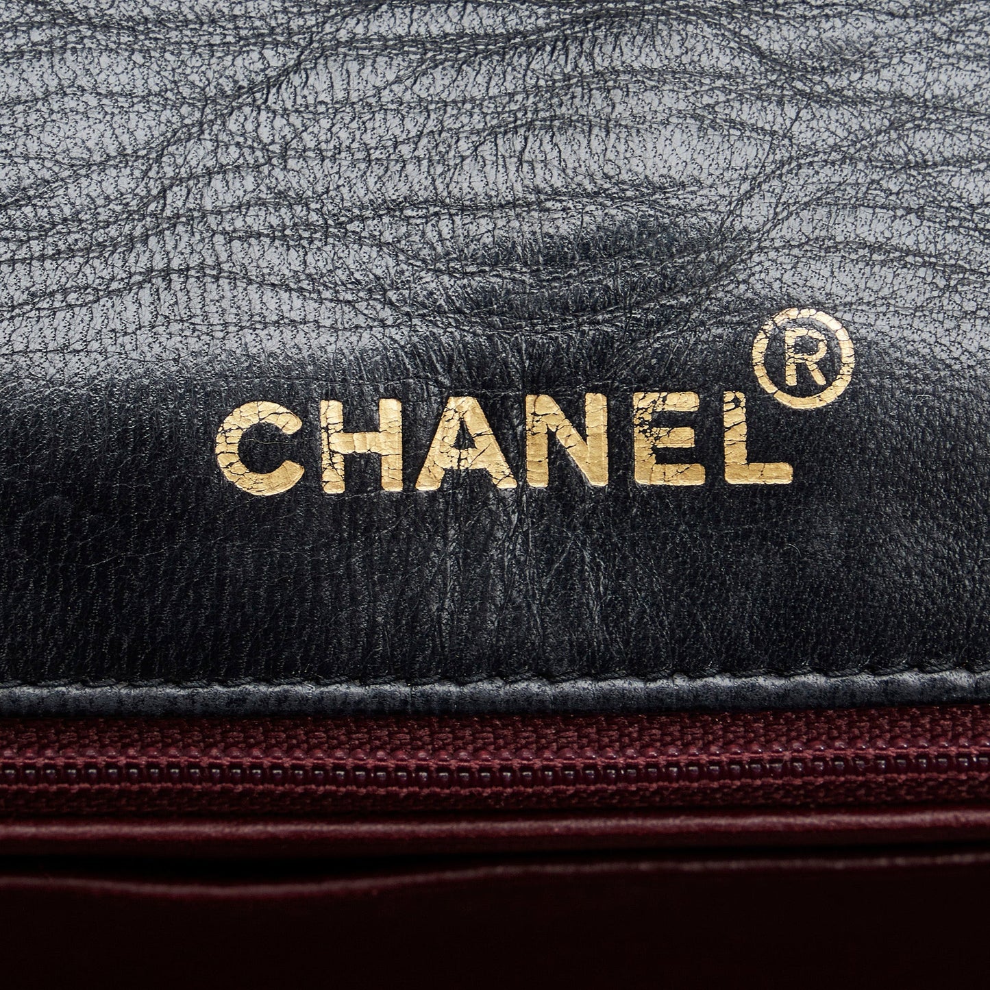 Chanel Diana Medium Black Lambskin Gold