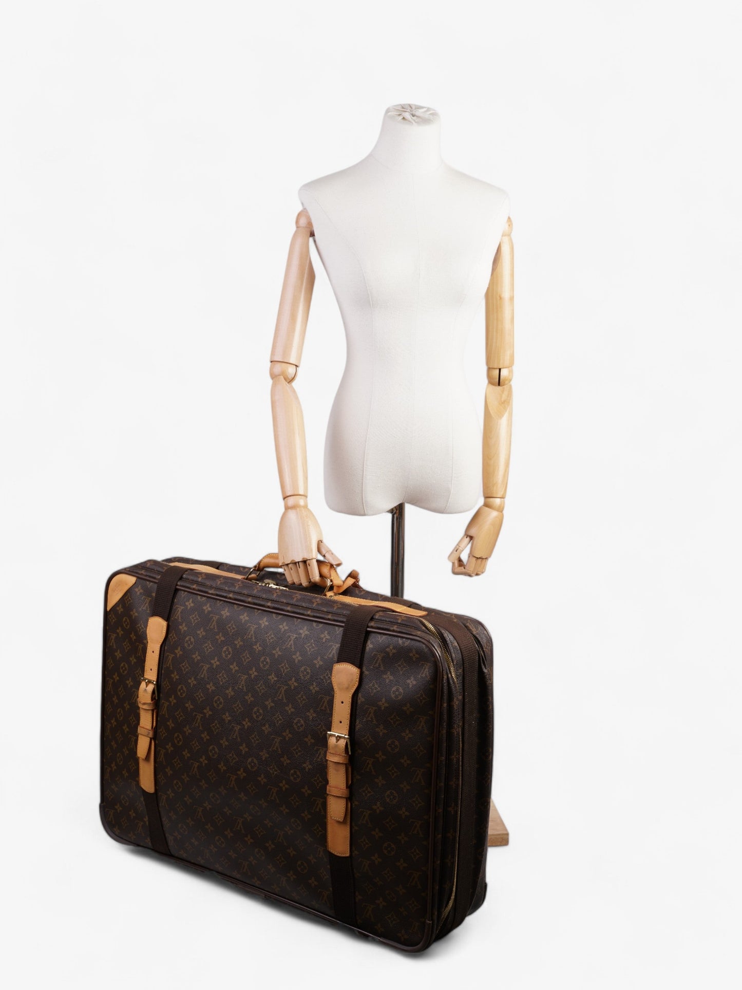 Louis Vuitton Satellite Suitcase Monogram Coated Canvas