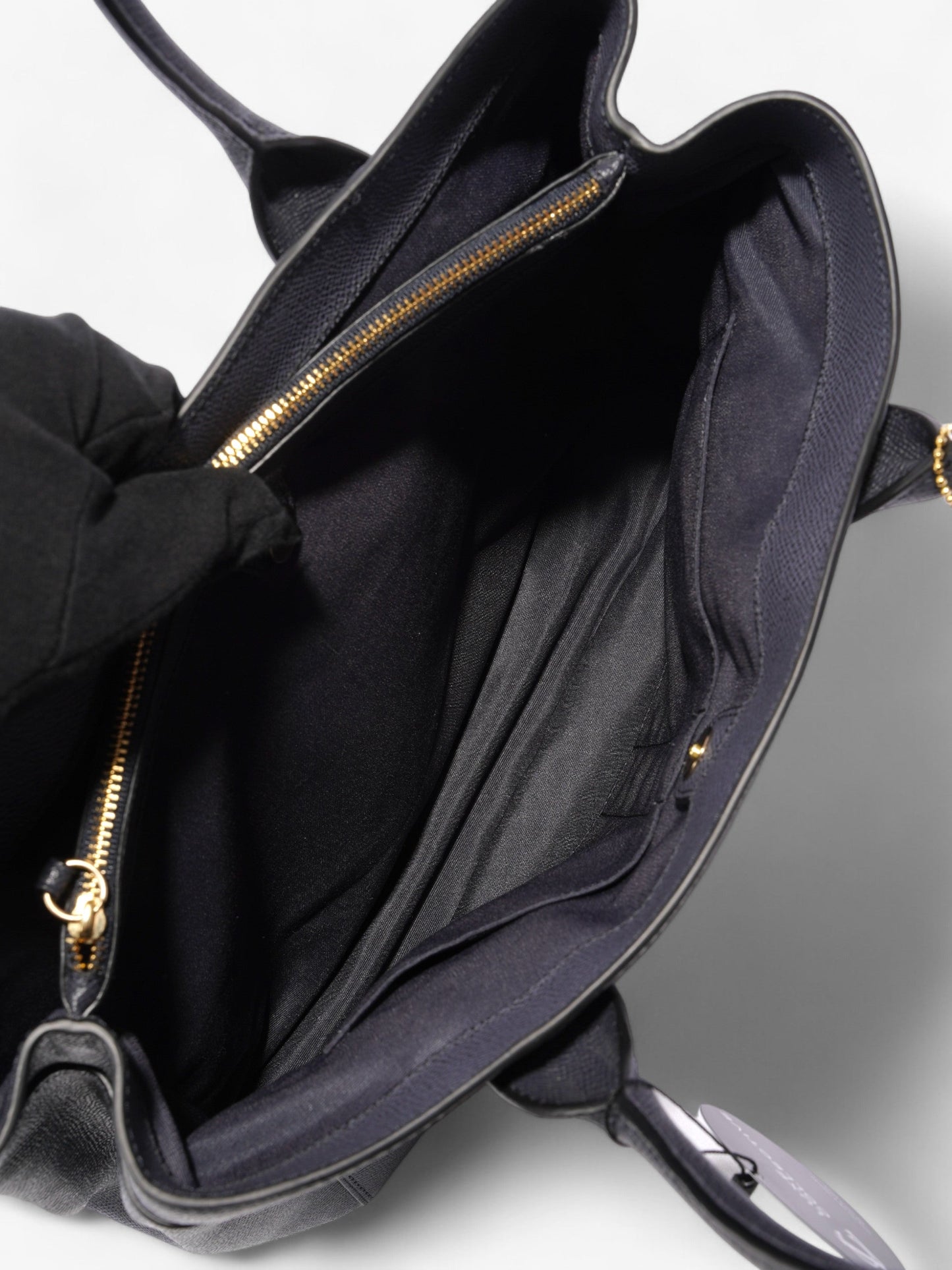 Coach Casey Tote Black Leather