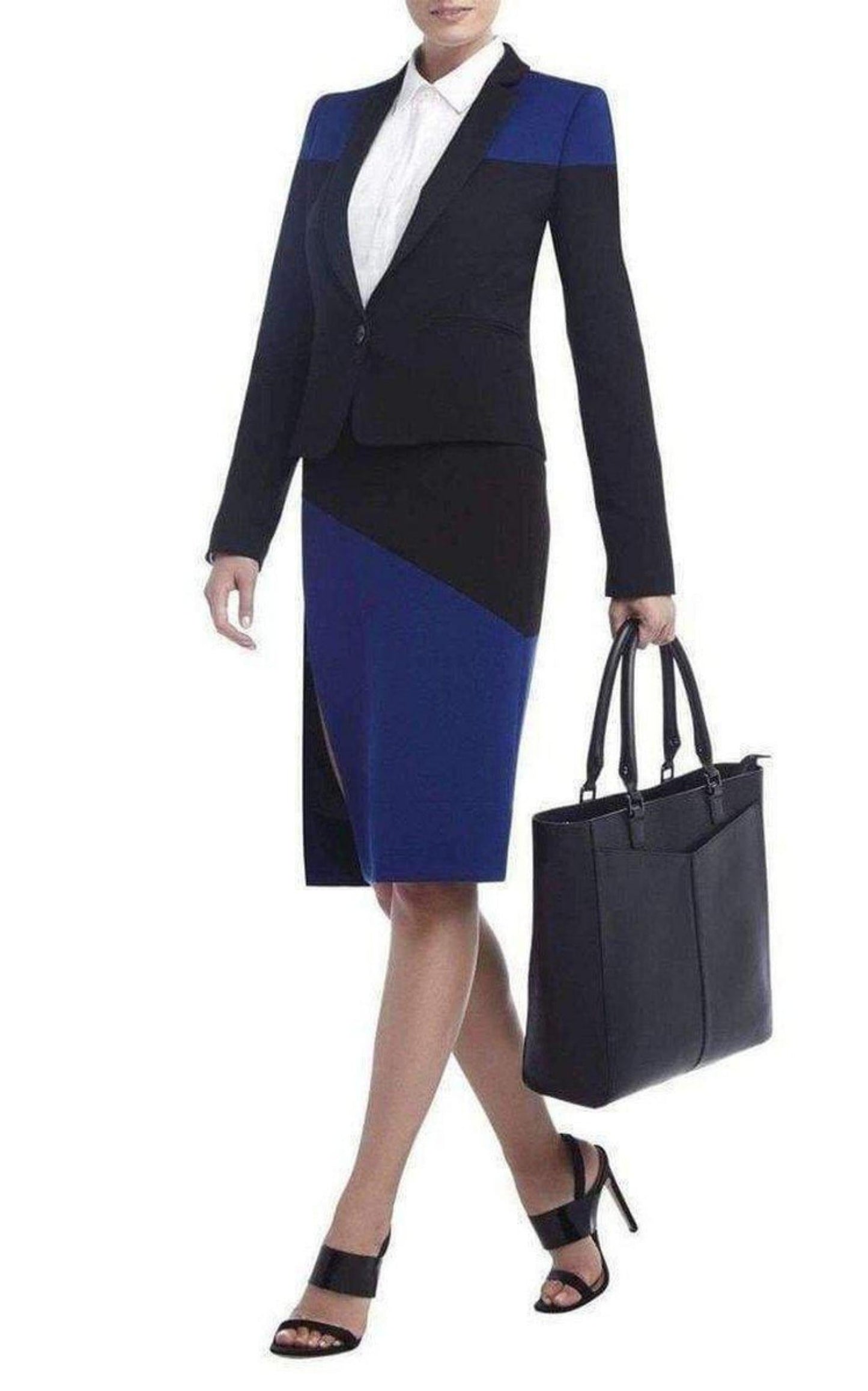 Casey Black Nappa Leather Tote