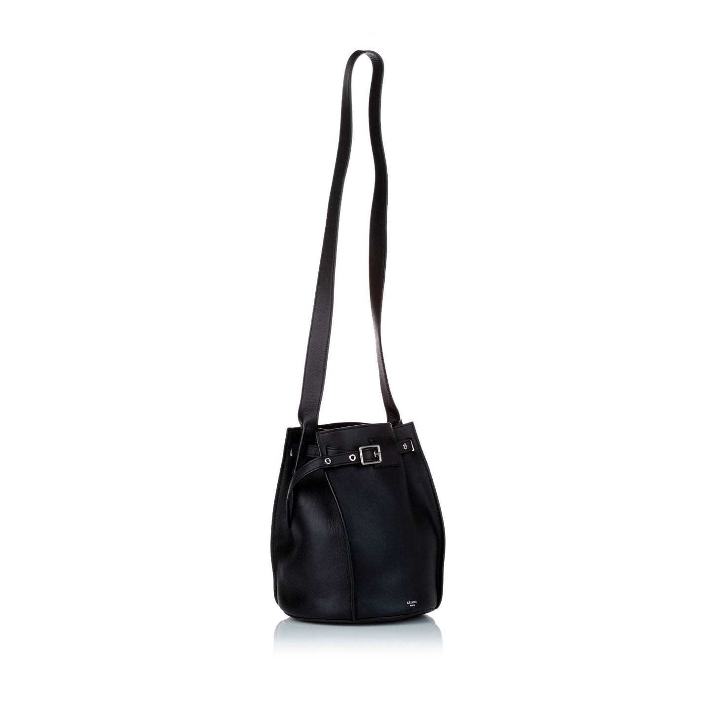Celine Big Leather Bucket Bag (SHG-cmi8vt)