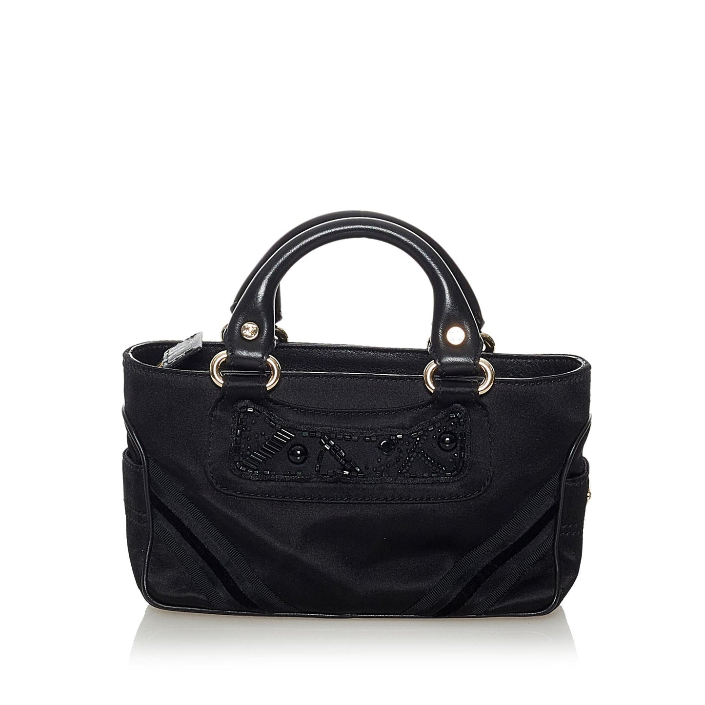 Celine Boogie Canvas Handbag (SHG-28170)
