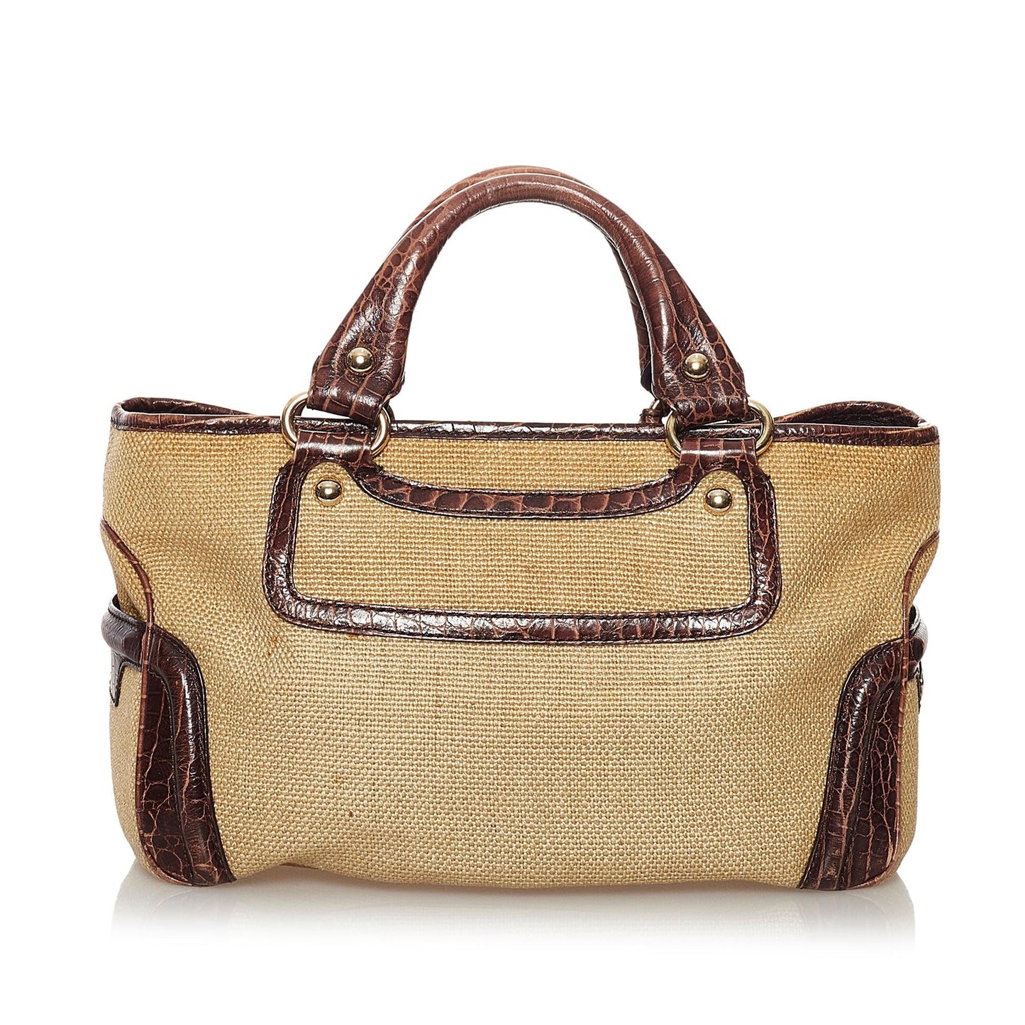 Celine Boogie Raffia Handbag (SHG-33293)