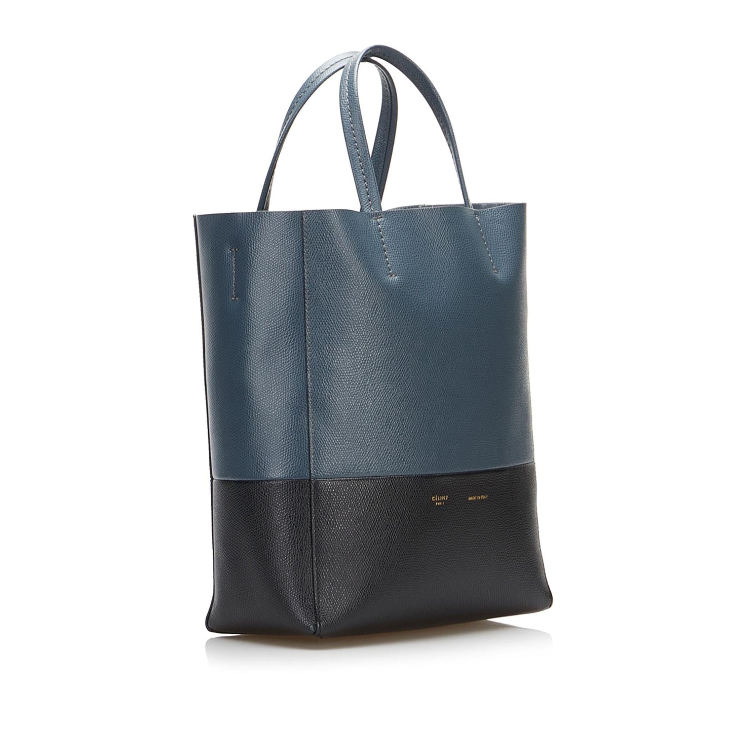 Celine Cabas Vertical Bicolor (SHG-RZtLnl)