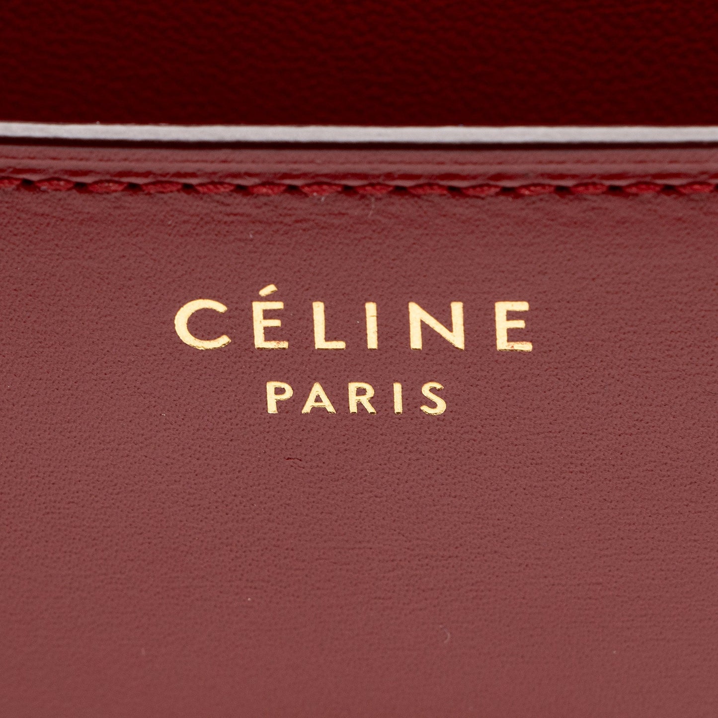 Celine Calfskin Classic Medium Box Bag (SHF-zJ9Rue)