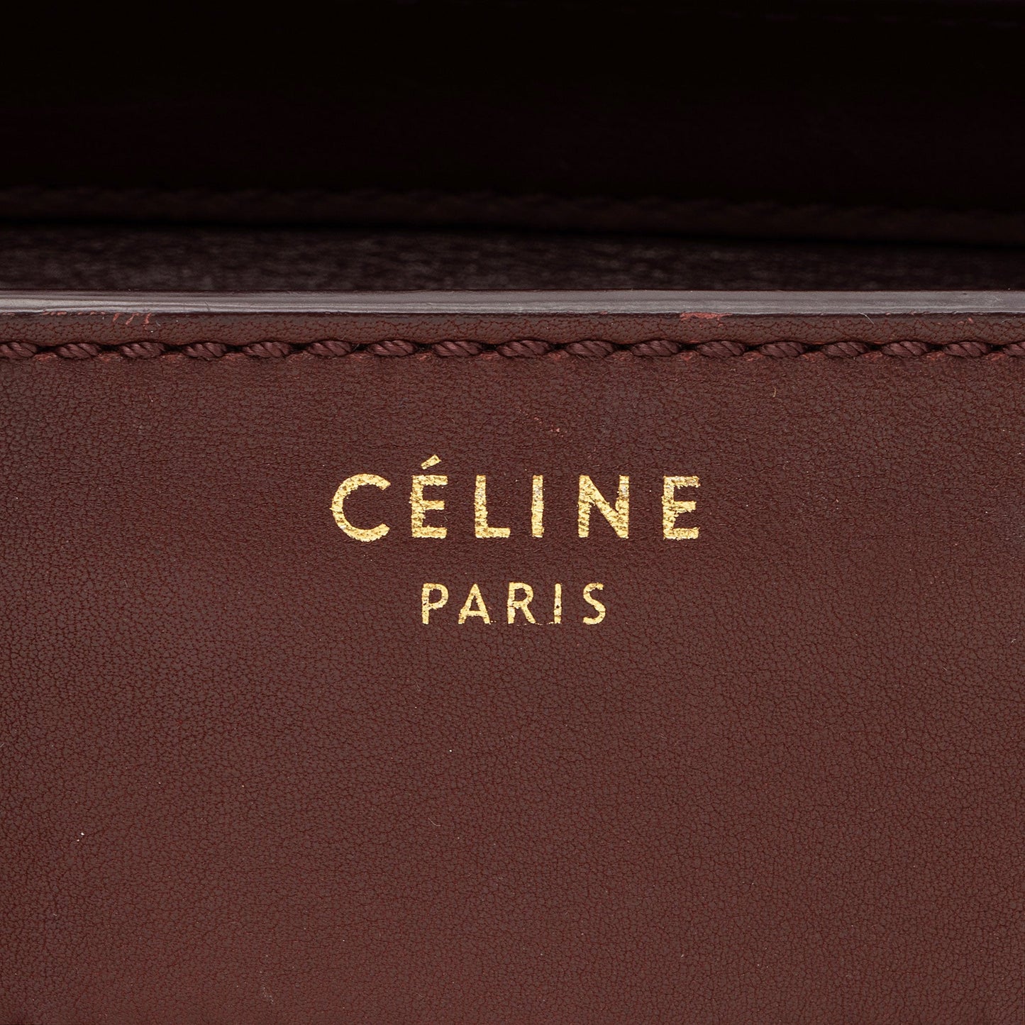 Celine Drummed Calfskin Mini Luggage Tote (SHF-20CRG5)