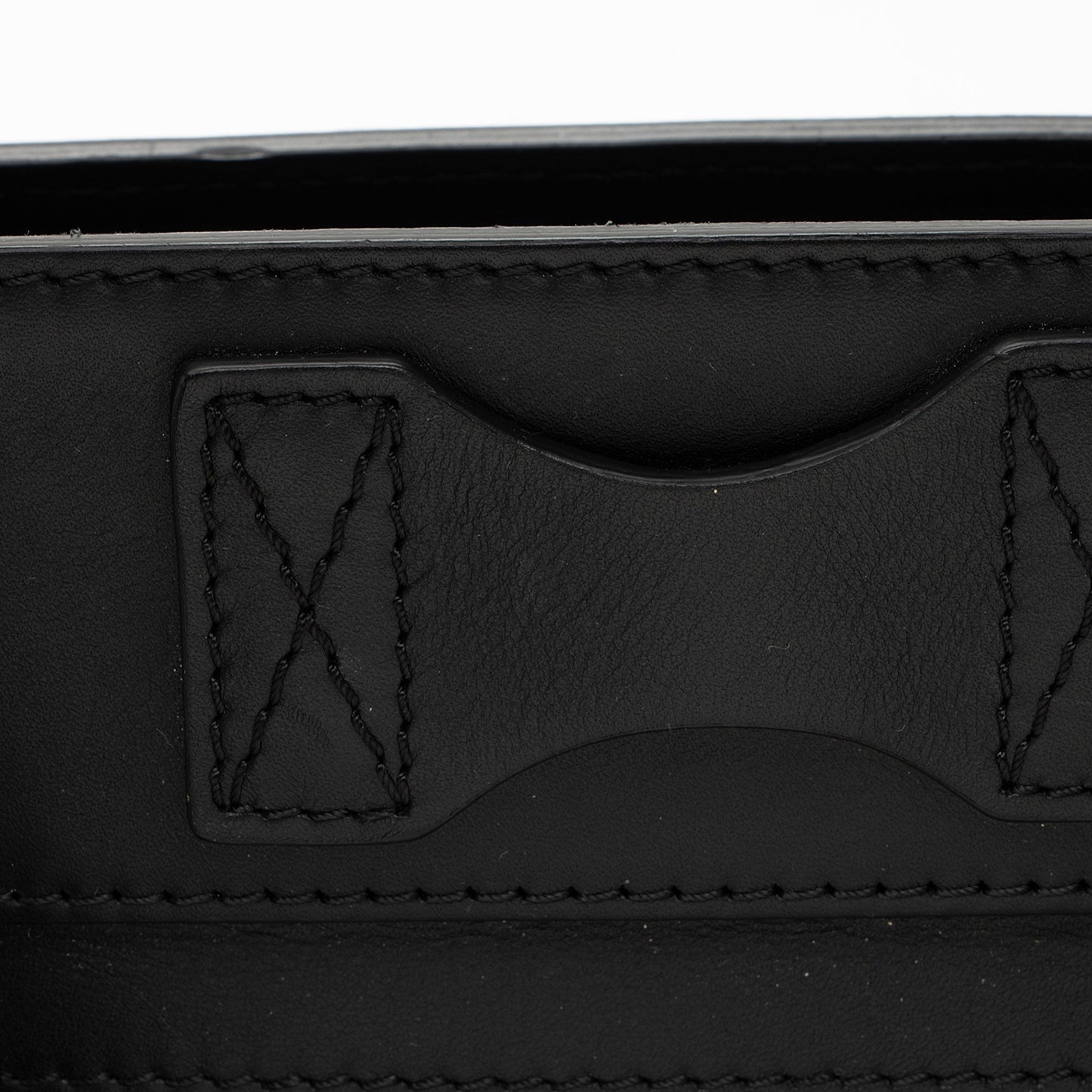 Celine Drummed Calfskin Mini Luggage Tote (SHF-emBVnY)