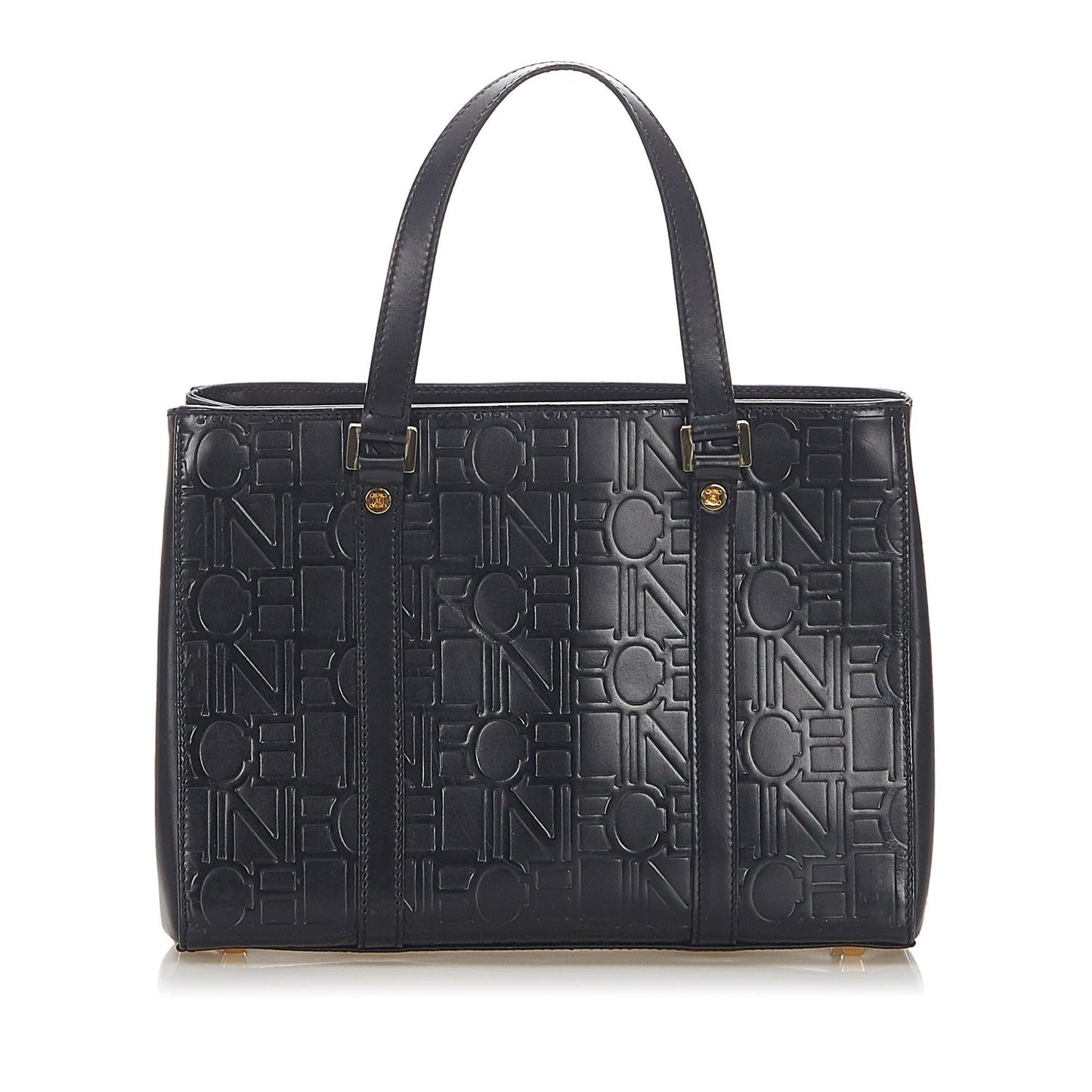 Celine Embossed Leather Tote Bag (SHG-17448)