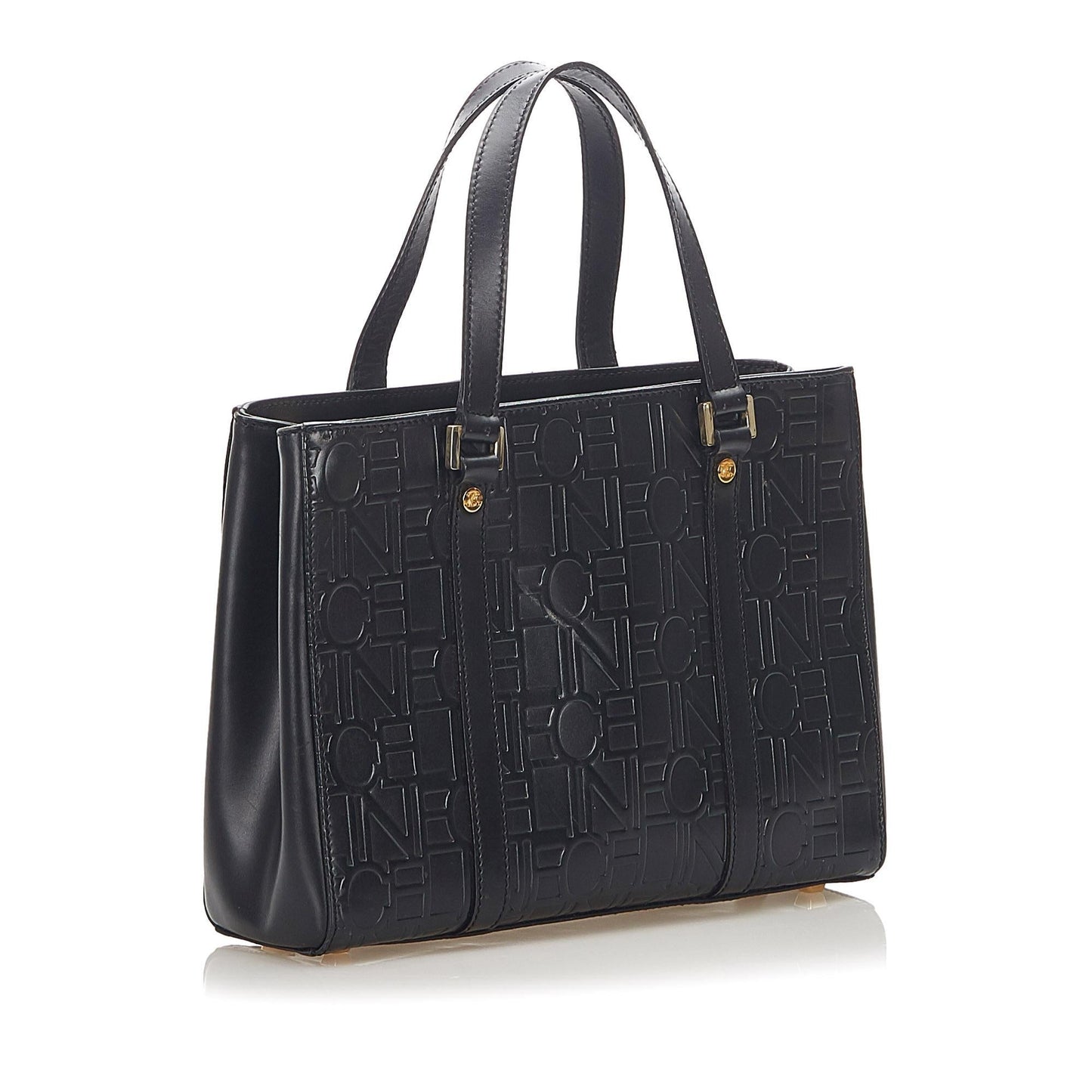 Celine Embossed Leather Tote Bag (SHG-17448)