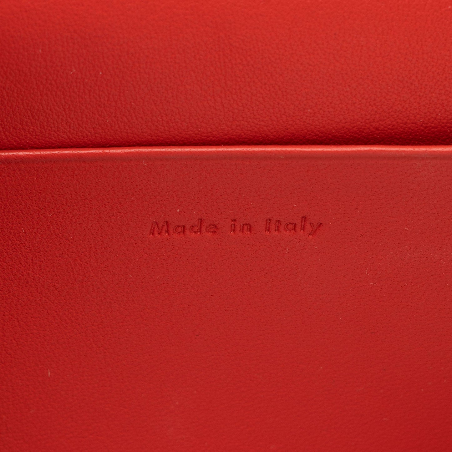 Celine Lambskin Frame Evening Clutch on Chain (SHF-rUHcBH)