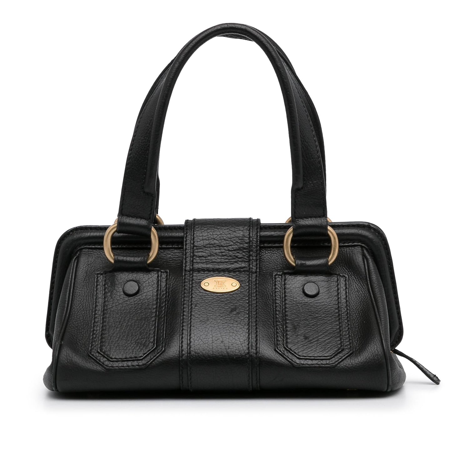 Celine Leather Handbag (SHG-vNTuaf)