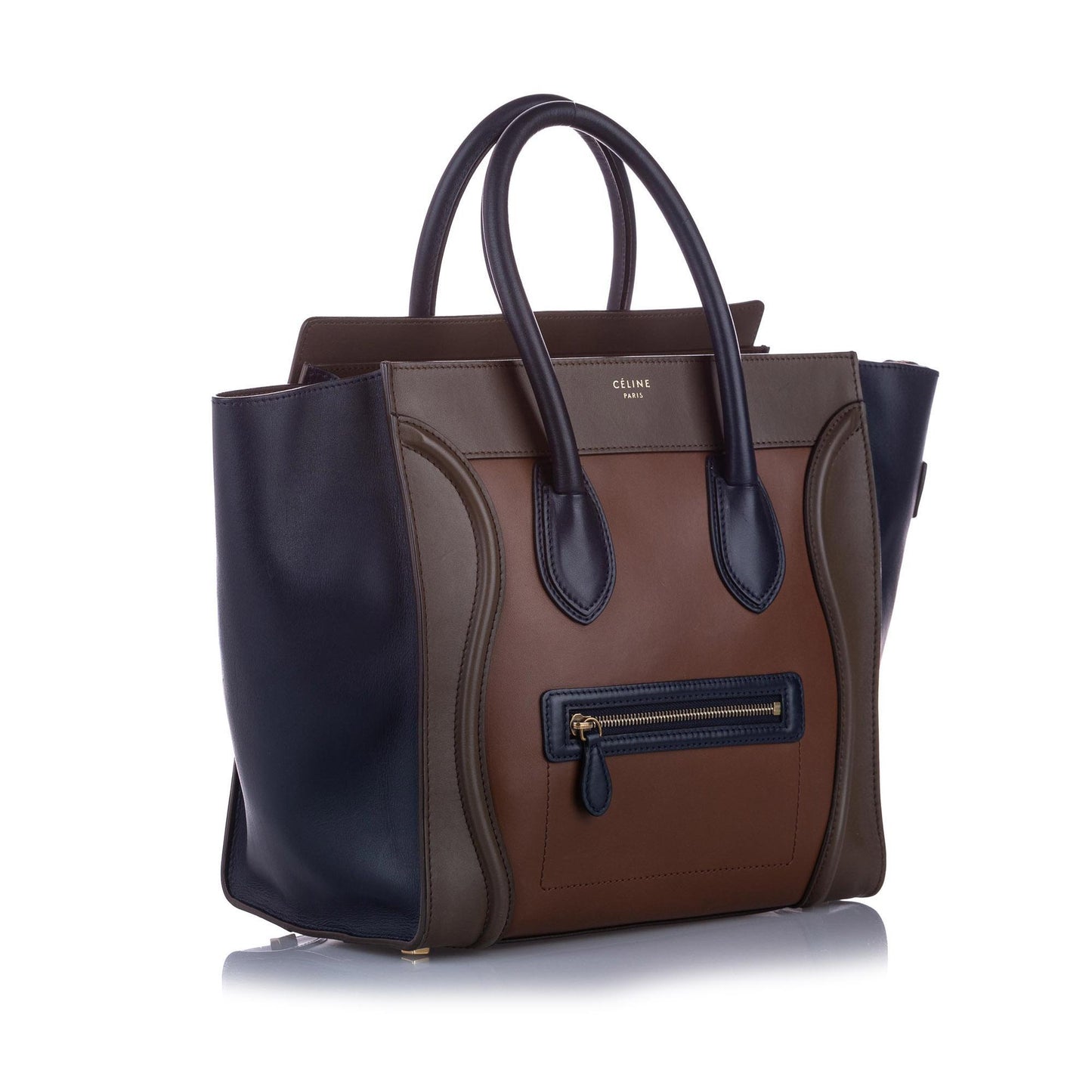 Celine Luggage Leather Tote Bag (SHG-10503)