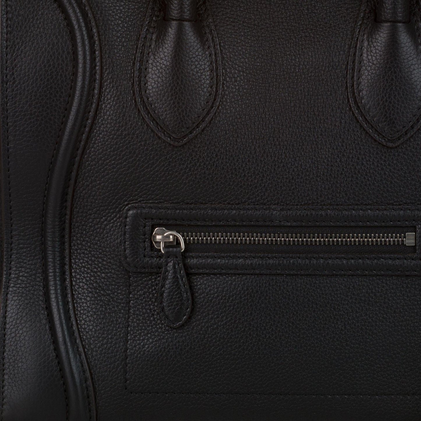 Celine Luggage Leather Tote Bag (SHG-33646)