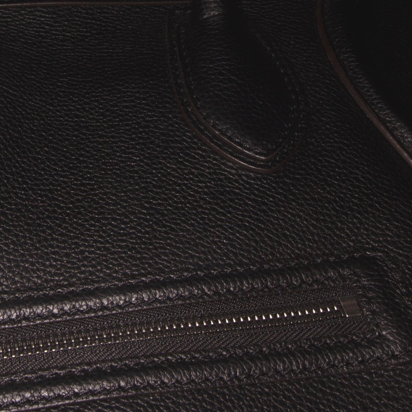 Celine Luggage Leather Tote Bag (SHG-33646)