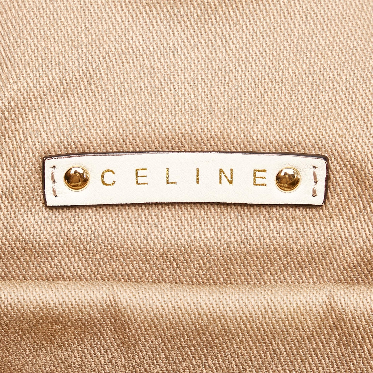 Celine Macadam Bittersweet Canvas Shoulder Bag (SHG-30187)