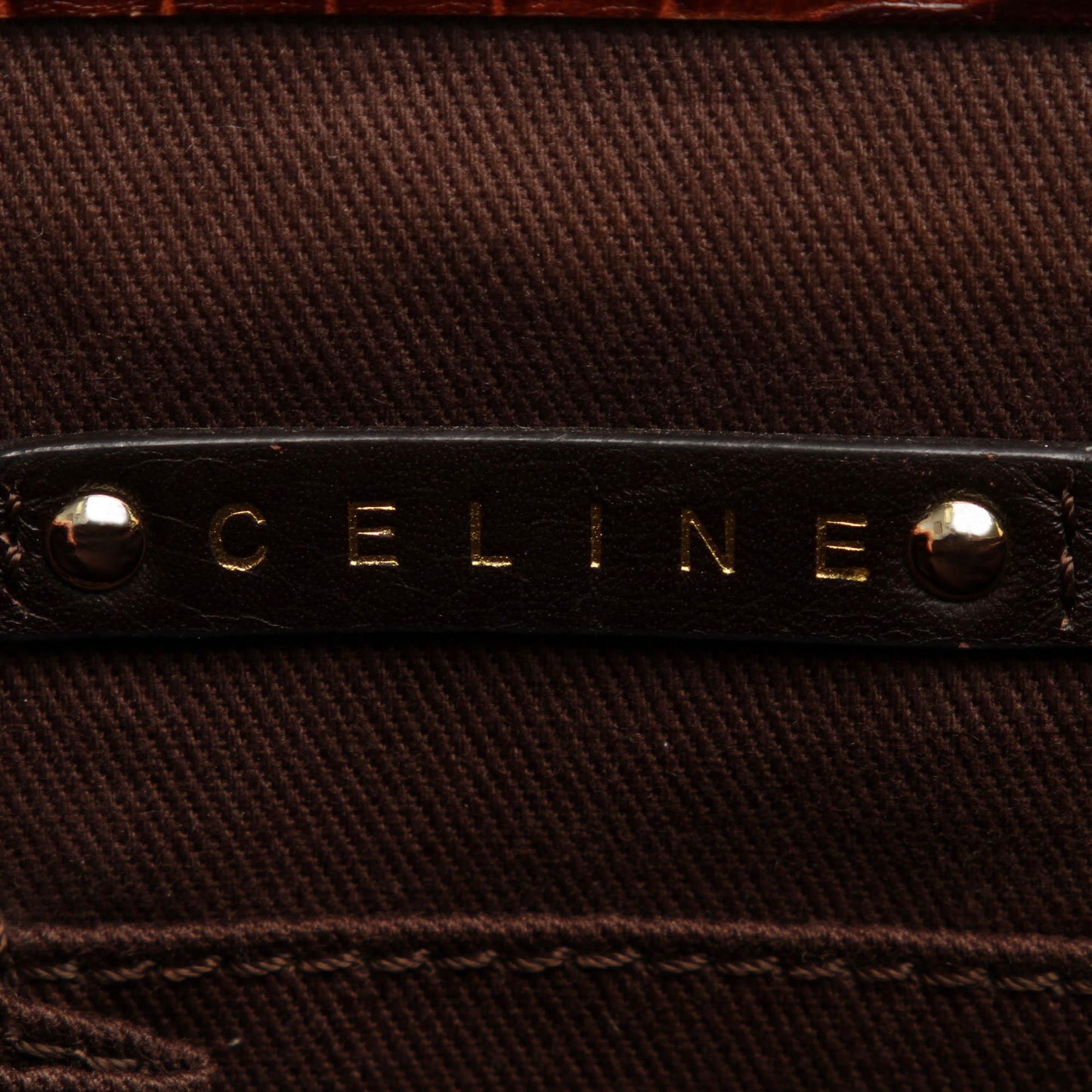 Celine Macadam Boogie Canvas Handbag (SHG-36209)