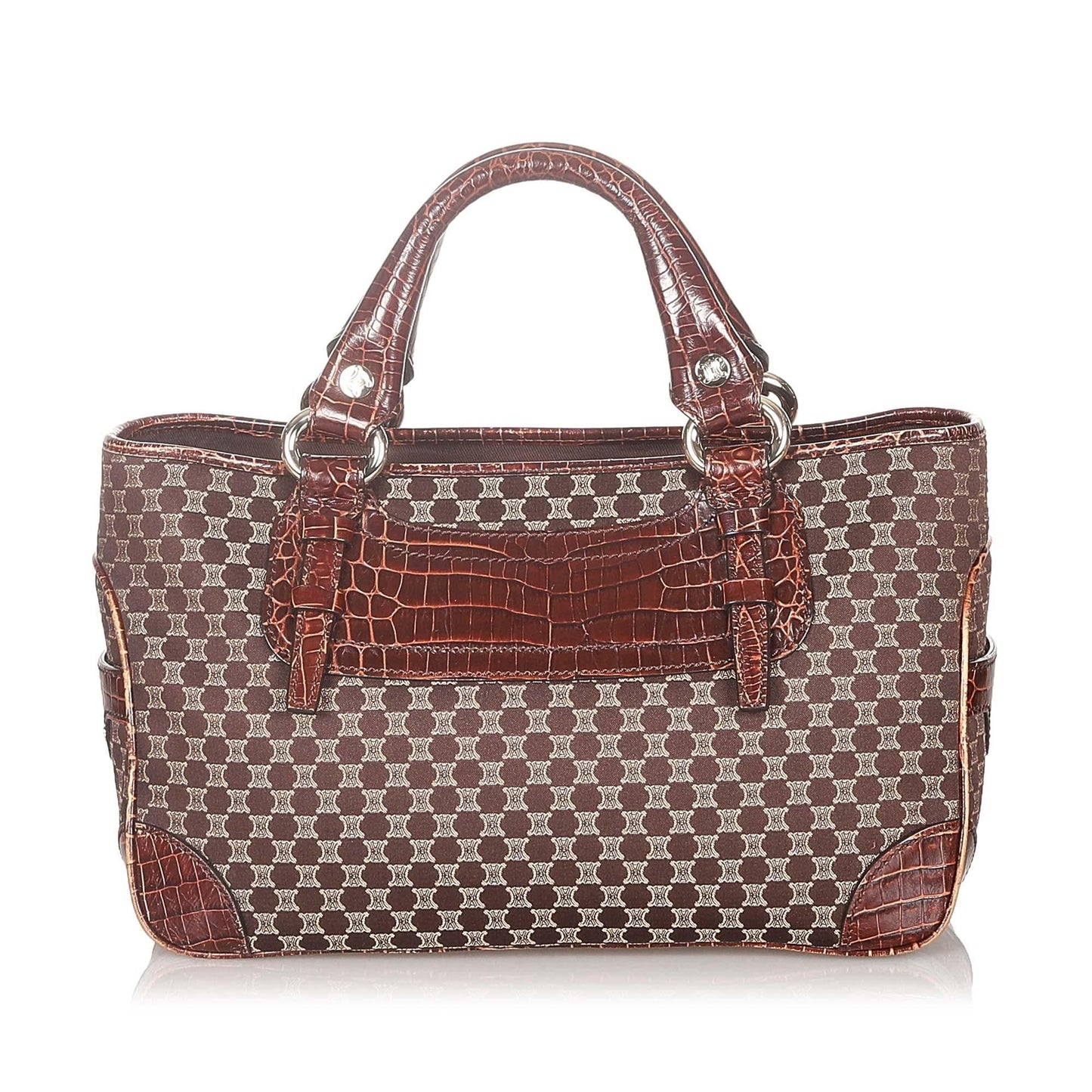 Celine Macadam Boogie Canvas Handbag (SHG-36209)