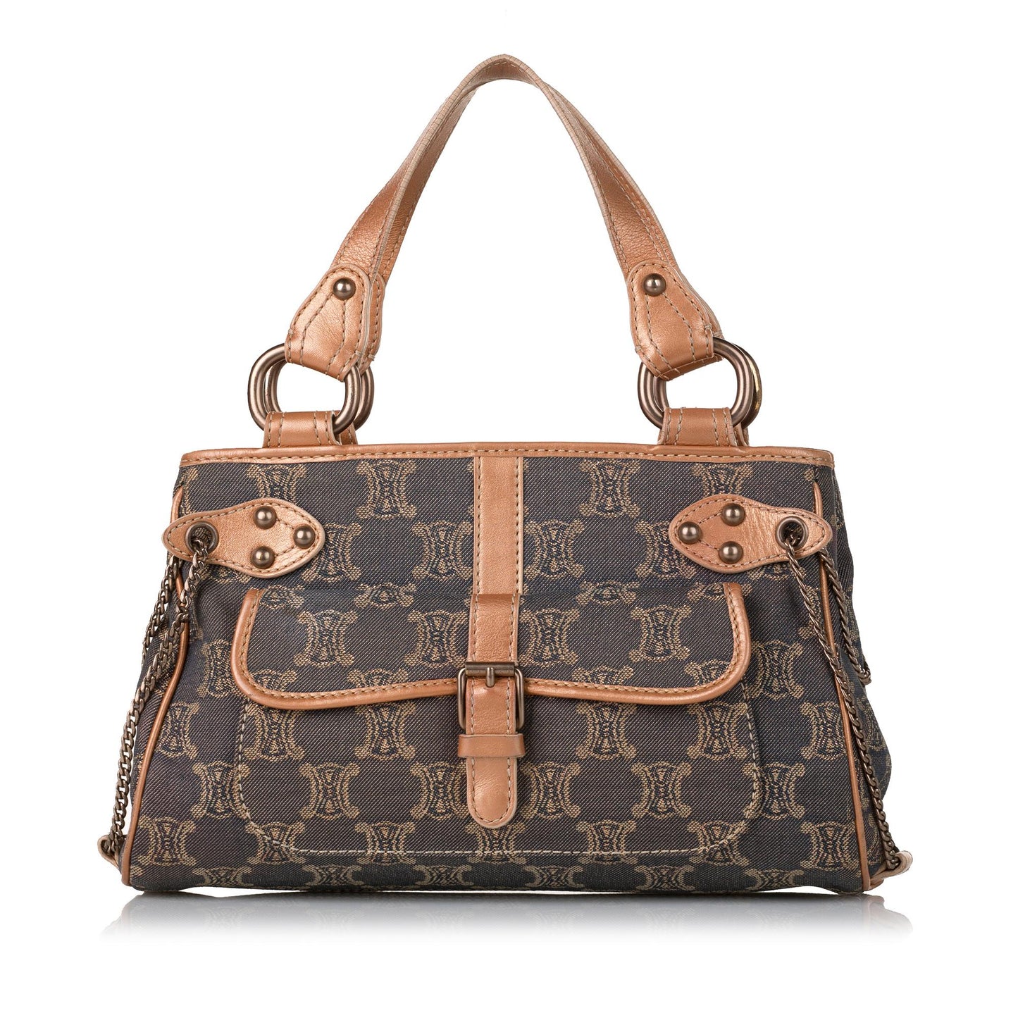 Celine Macadam Denim Handbag (SHG-35384)