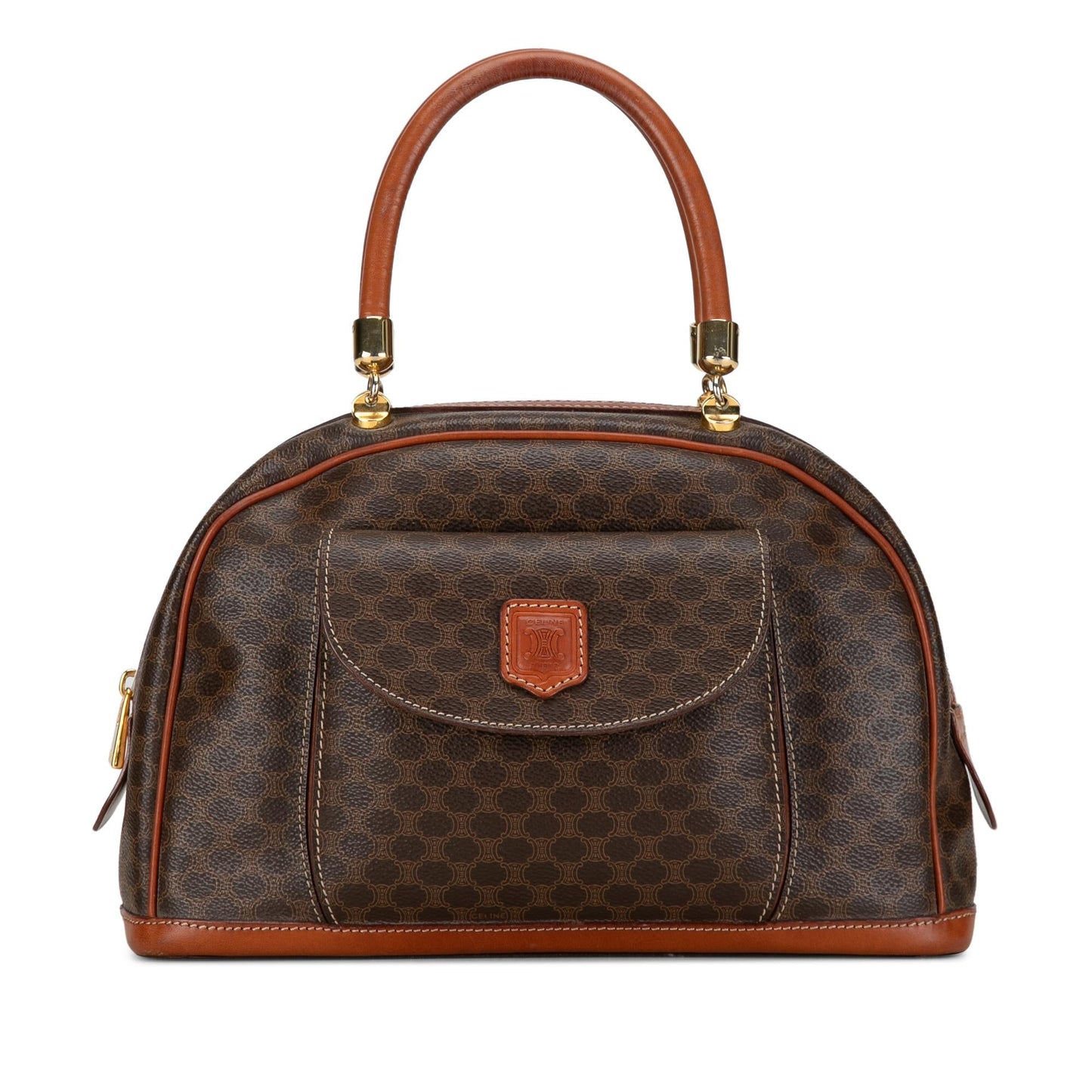 Celine Macadam Dome Top Handle Bag (SHG-dE24ya)