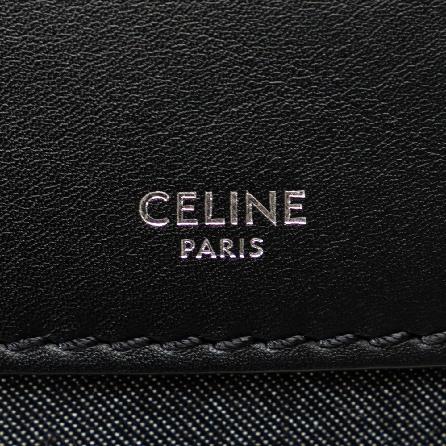 Celine Medium Striped Canvas Big Satchel (SHG-jjxkxO)